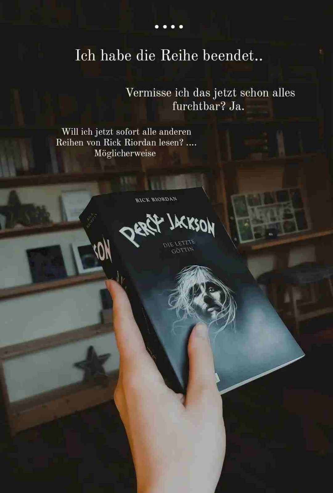 Mit dem letzten Buch ist es offiziell: Ich liebe Percy Jackson!