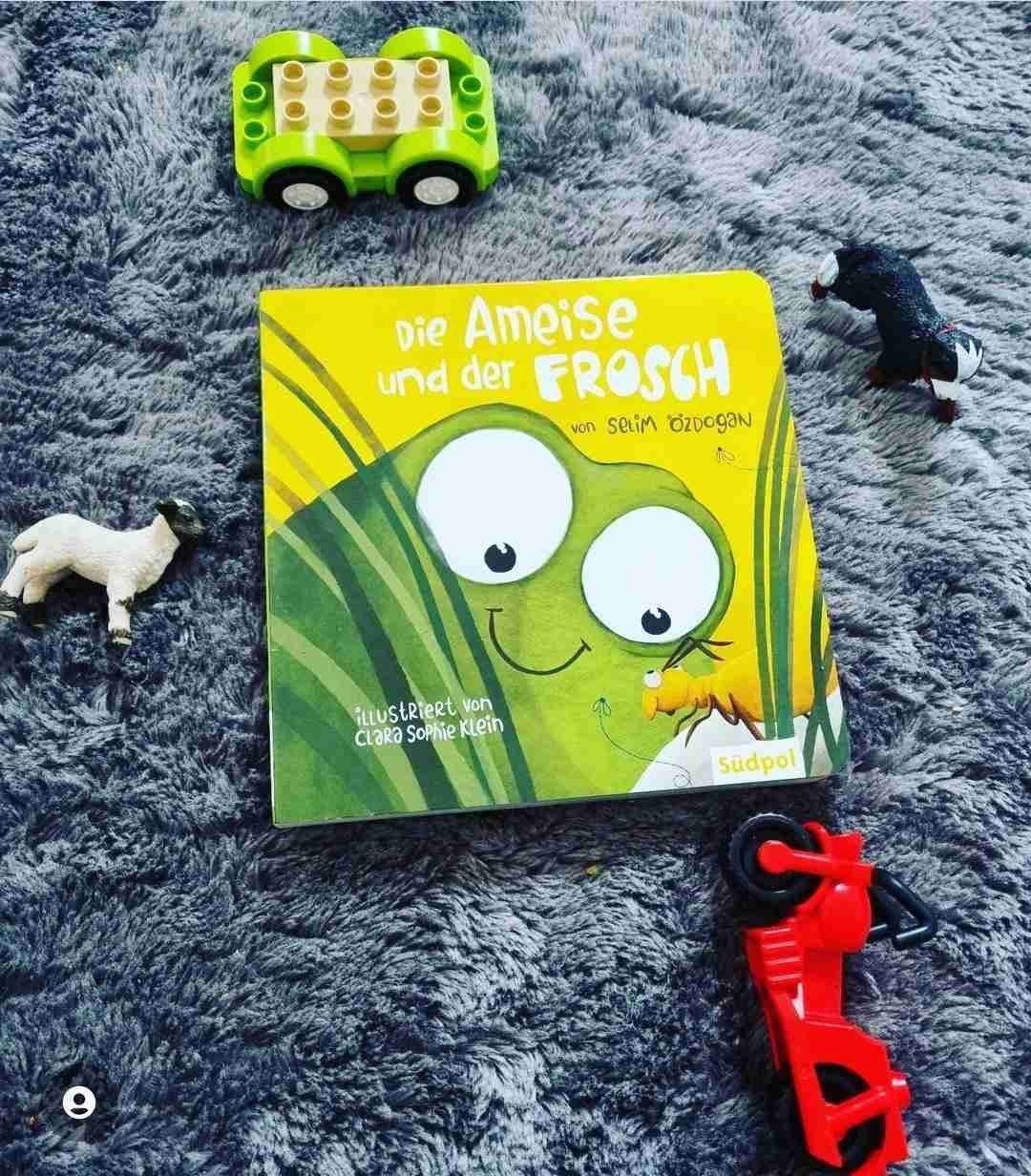 Tolles Pappbilderbuch über eine Freundschaft und wie unterschiedlich alle Lebewesen sein können
