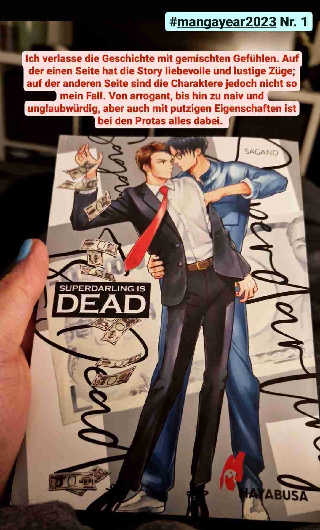 War okay. Die Protas waren nicht so mein Fall. Sie sind teilweise naiv, eingebildet und unglaubwürdig ; jedoch teilweise auch mit goldigen Eigenarten. Die Story an sich ist eine nette Idee.