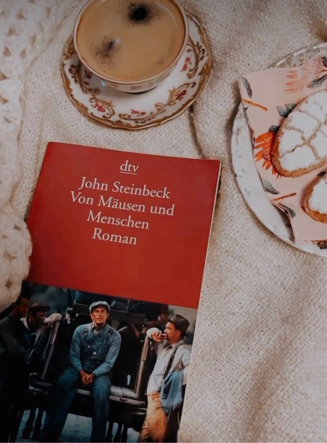 In der Geschichte zeigt John Steinbeck die hässliche Seite des amerikanischen Traums. Einer der wenigen Bücher bei denen ich weinen musste. Das Ende war so traurig.