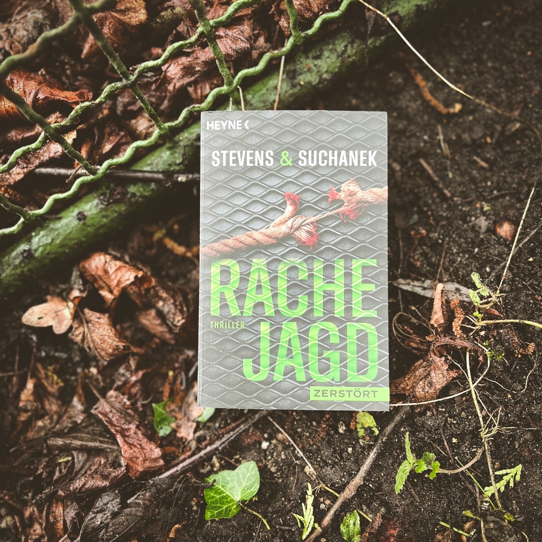 Rachejagd nimmt Leser*innen auf ein Abenteuer zwischen Gut und Böse mit. Mit den Rückblenden schafft es das Autorenduo im Finale etwas mehr Tiefgang zu schaffen und überrascht mit dem Ende.