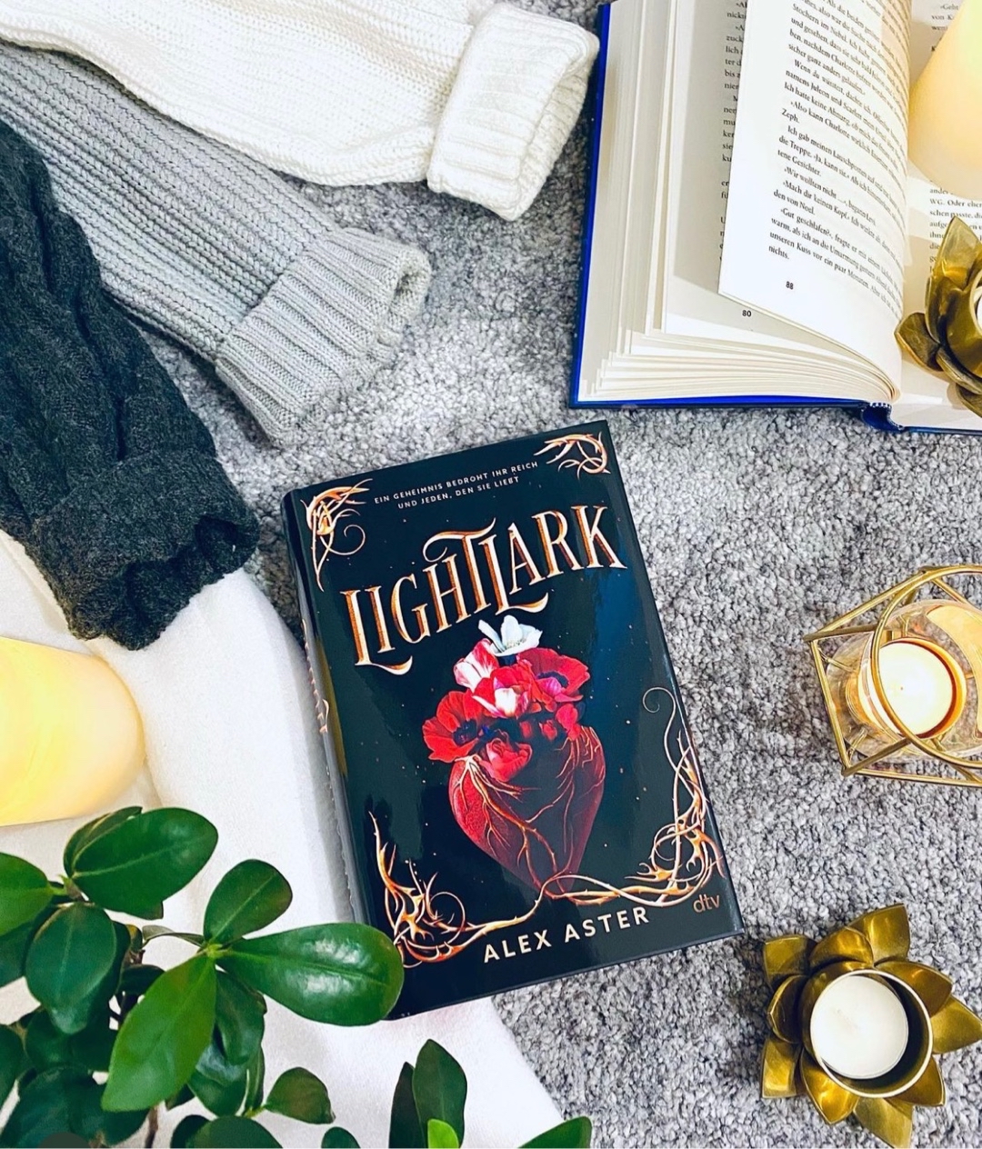 Spannende „Dreiecks-Beziehung“, toller Plottwist und intensive Fantasywelt 🕯️