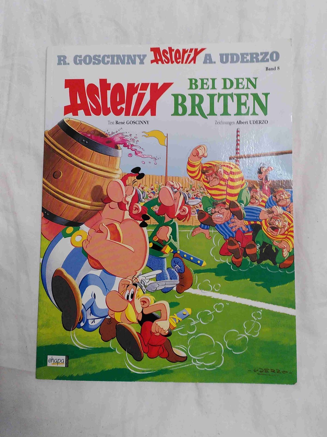 Gelungener Asterix-Comic mit lustigen Pointen