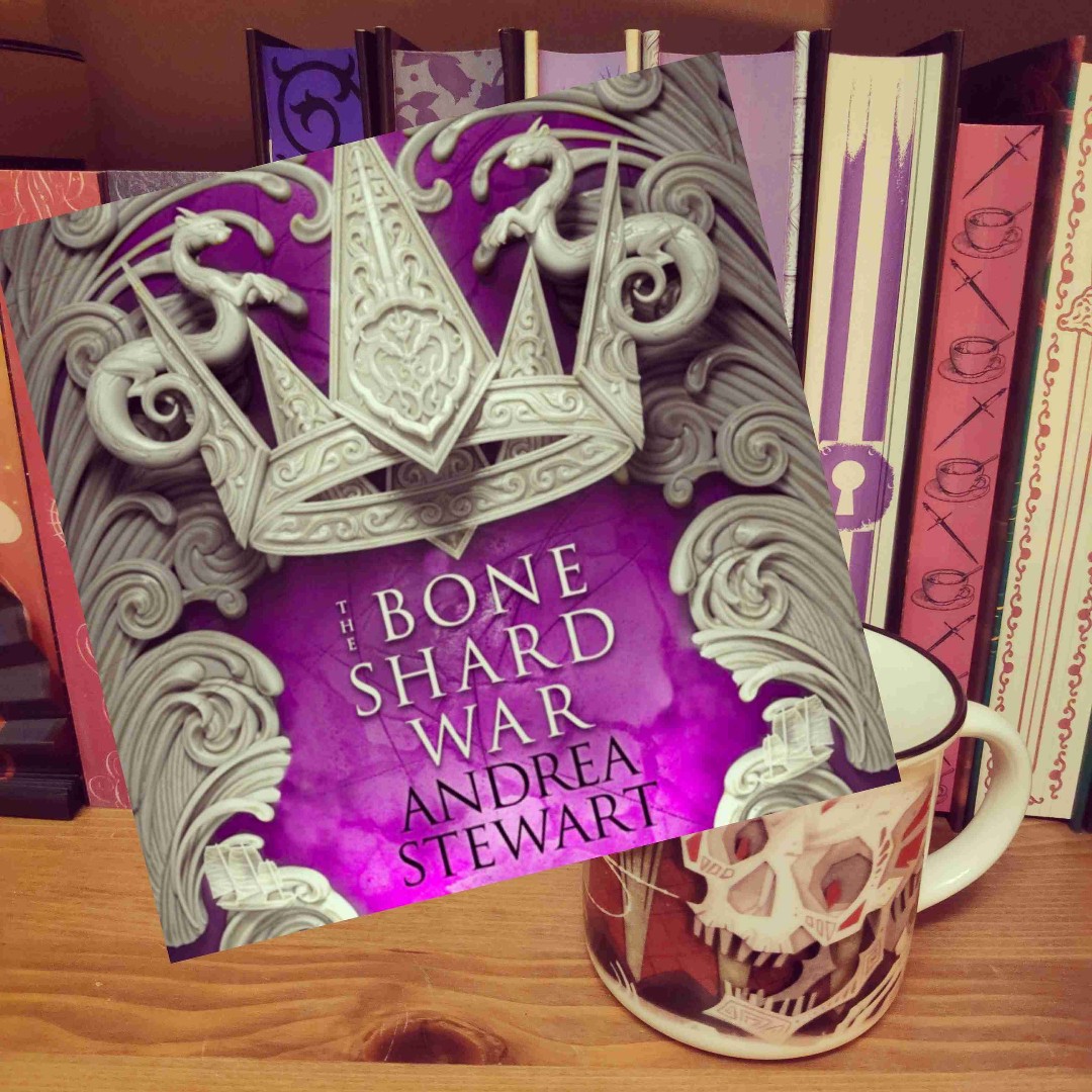 I have never encountered a world with such an original and creative (and at times gross) magic system. Not just the bone shard magic, but also the mystery of the creatures called ossalen and what they mean to the world and the empire. (There are some plot twists waiting in this book for you). On top of that there are the constructs who just add to the otherworldly feeling.