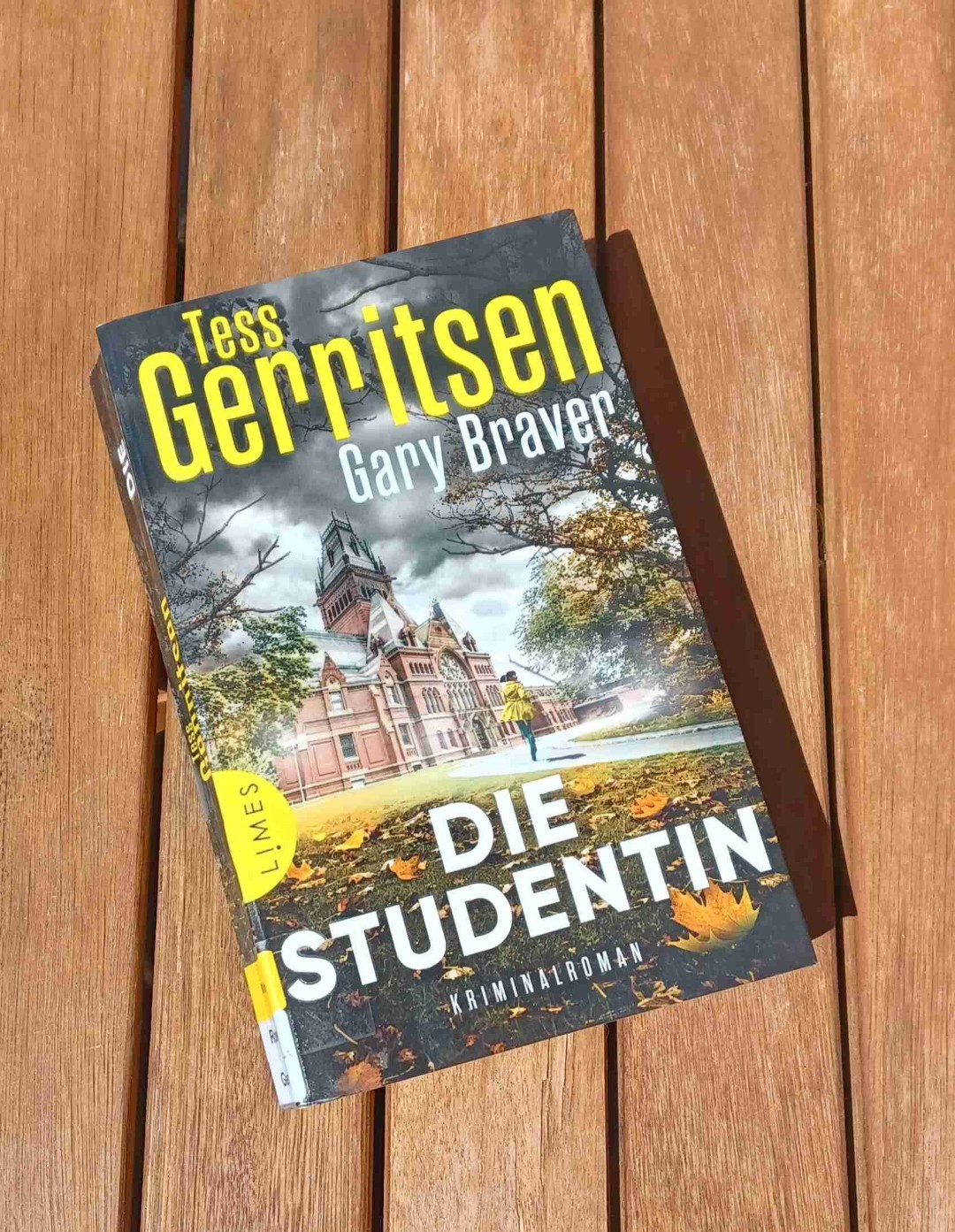 English: The book is about the affair between a student and her lecturer, which has fantastic consequences.
German: In dem Buch geht es um die Affäre zwischen einer Studentin und ihrem Dozenten, welche fantale Folgen mit sich trägt.