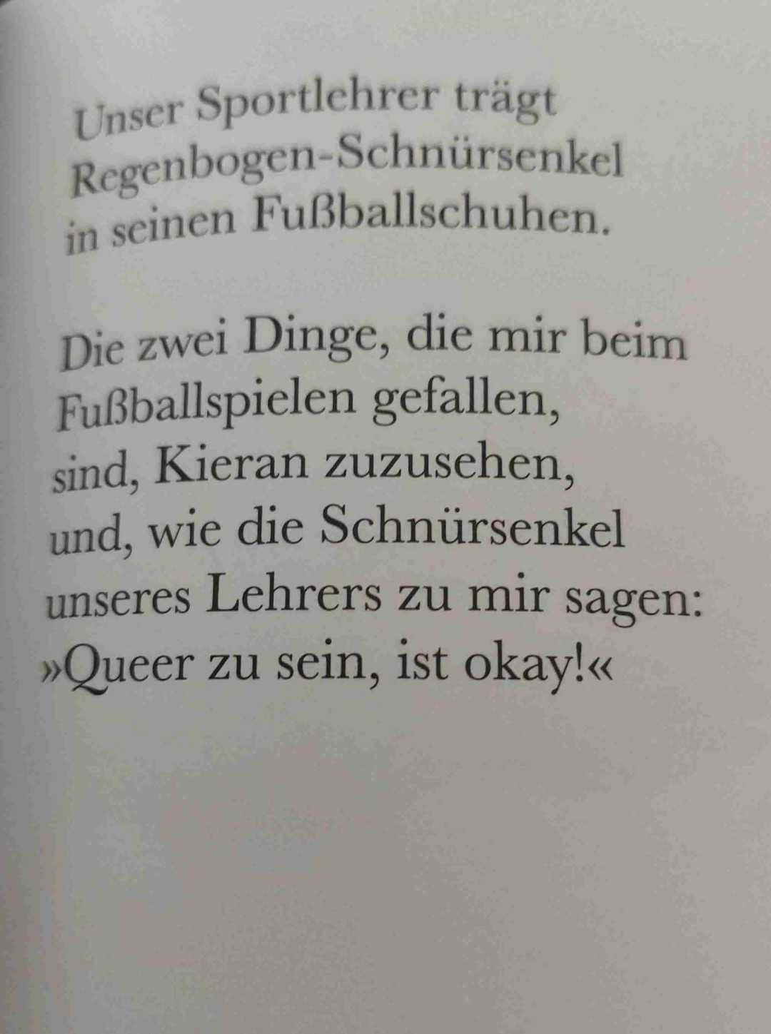 Worte, die unter die Haut gehen und direkt ins Herz treffen