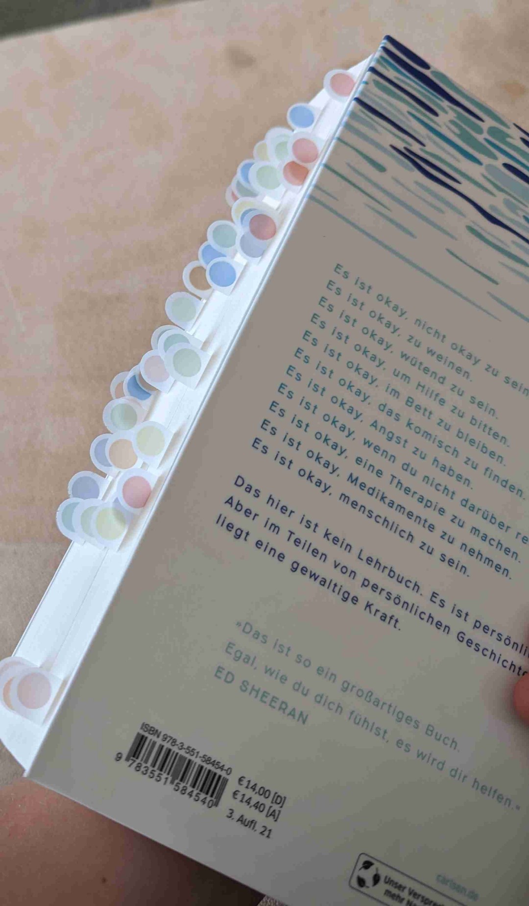 Ein Pflaster und eine Umarmung für die Seele! 🤗
Das Buch ermöglicht viele Denkanstöße für Betroffene aber auch Familienangehörige.
Regt sehr zum Nachdenken an und hat mich sehr inspiriert! Ich werde vieles daraus mitnehmen ☀️