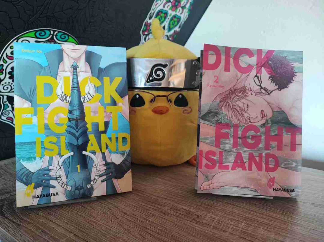 🎀 Kurz Beschreibung 🎀
Eine Insel wo man durch Kämpfe bestimmt wer König wird. Diese Kämpfe sind aber anders als man denkt. Die Kämpfer beschützt ihr bestes Stück und wer zu erst abspritzt hat den Kampf verloren. Über die Jahre haben sie angefangen ausgefallenere Rüstungen zu bauen für das beste Stück.