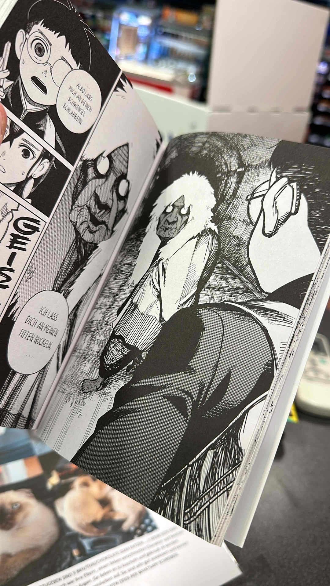 Habe vom Manga selbst nur wenig gehört und meine Erwartungen wurden komplett übertroffen. Hätte nicht erwartet das er so witzig wäre 🤩😂 freu mich auf die anderen Teile ! 🩵