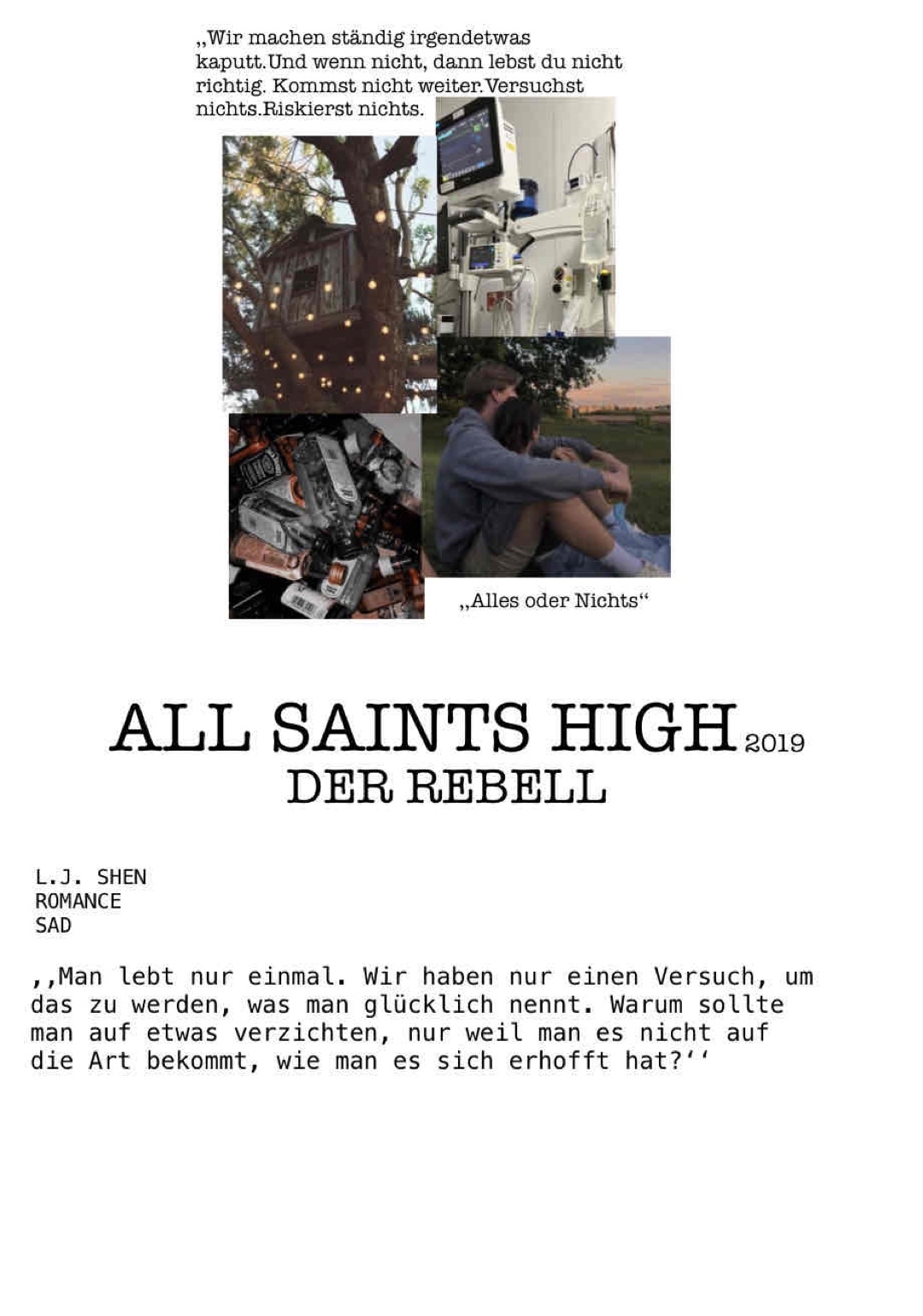 Nicht so mein Ding,