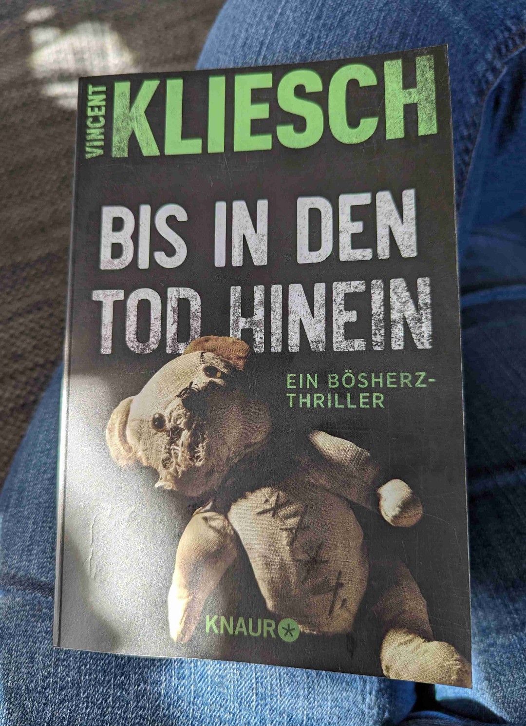 Boesherz ist speziell, aber ich mag ihn.
'Bis in den Tod hinein' hat alles, was einen guten Thriller ausmacht.
