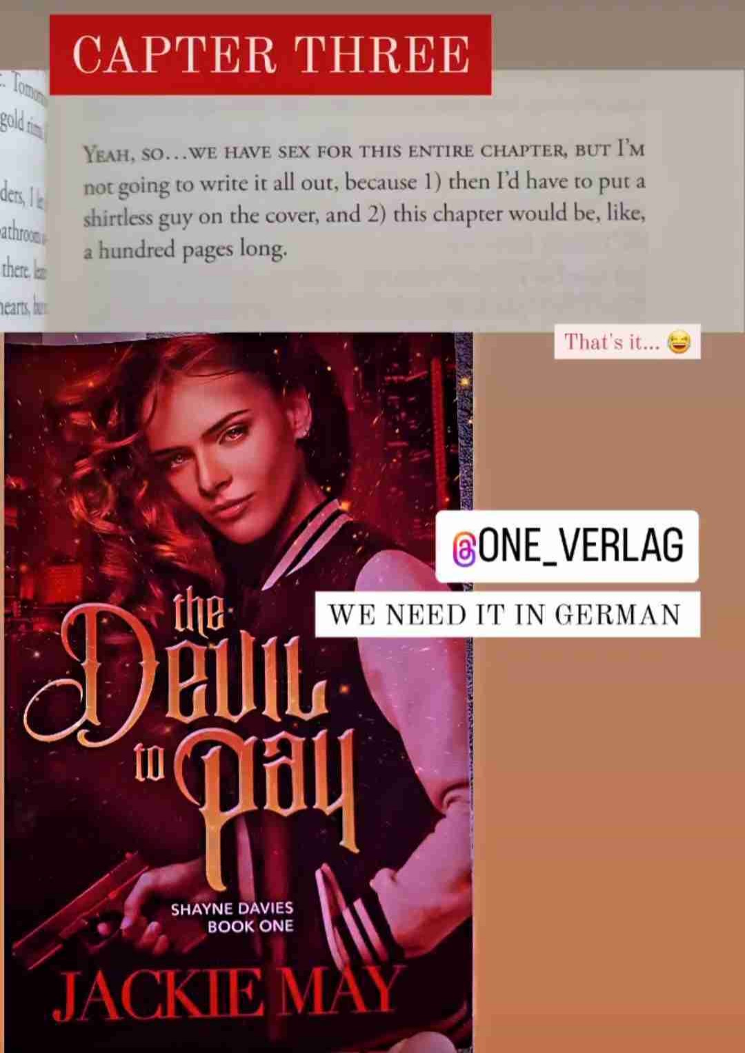 Ich bin gerade erst auf Seite 34 aber ich liebe es jetzt schon. 😂🫶