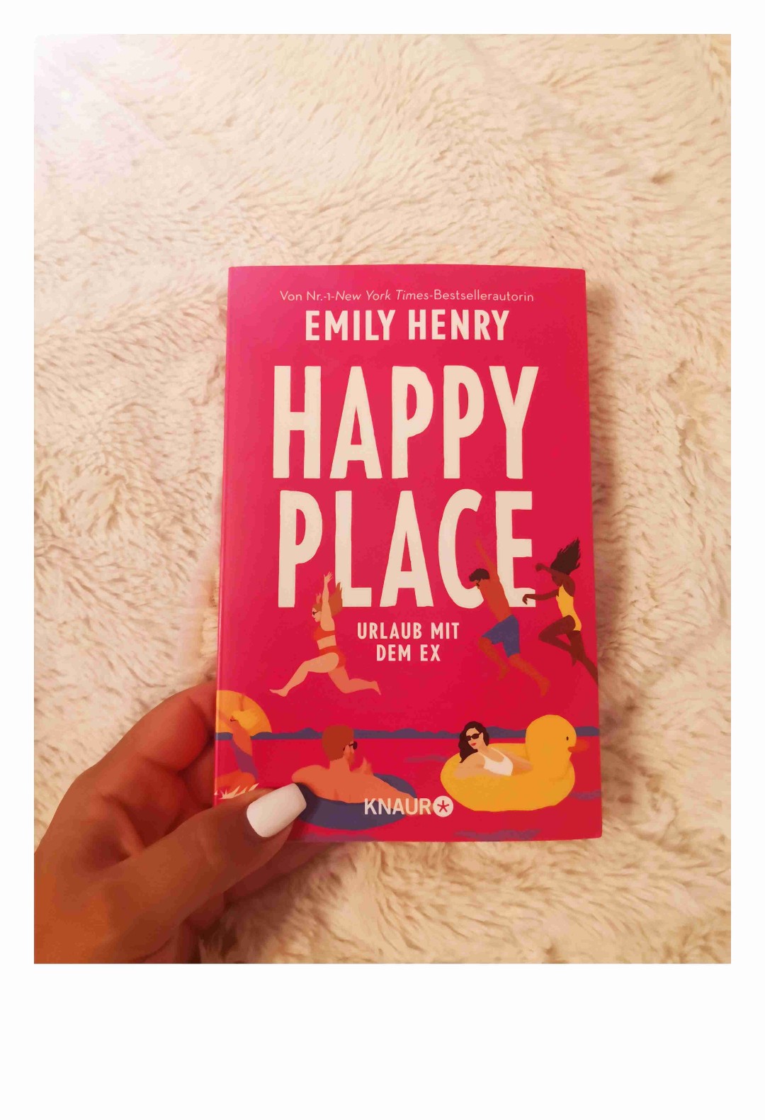 Geh zu deinem Happy Place.