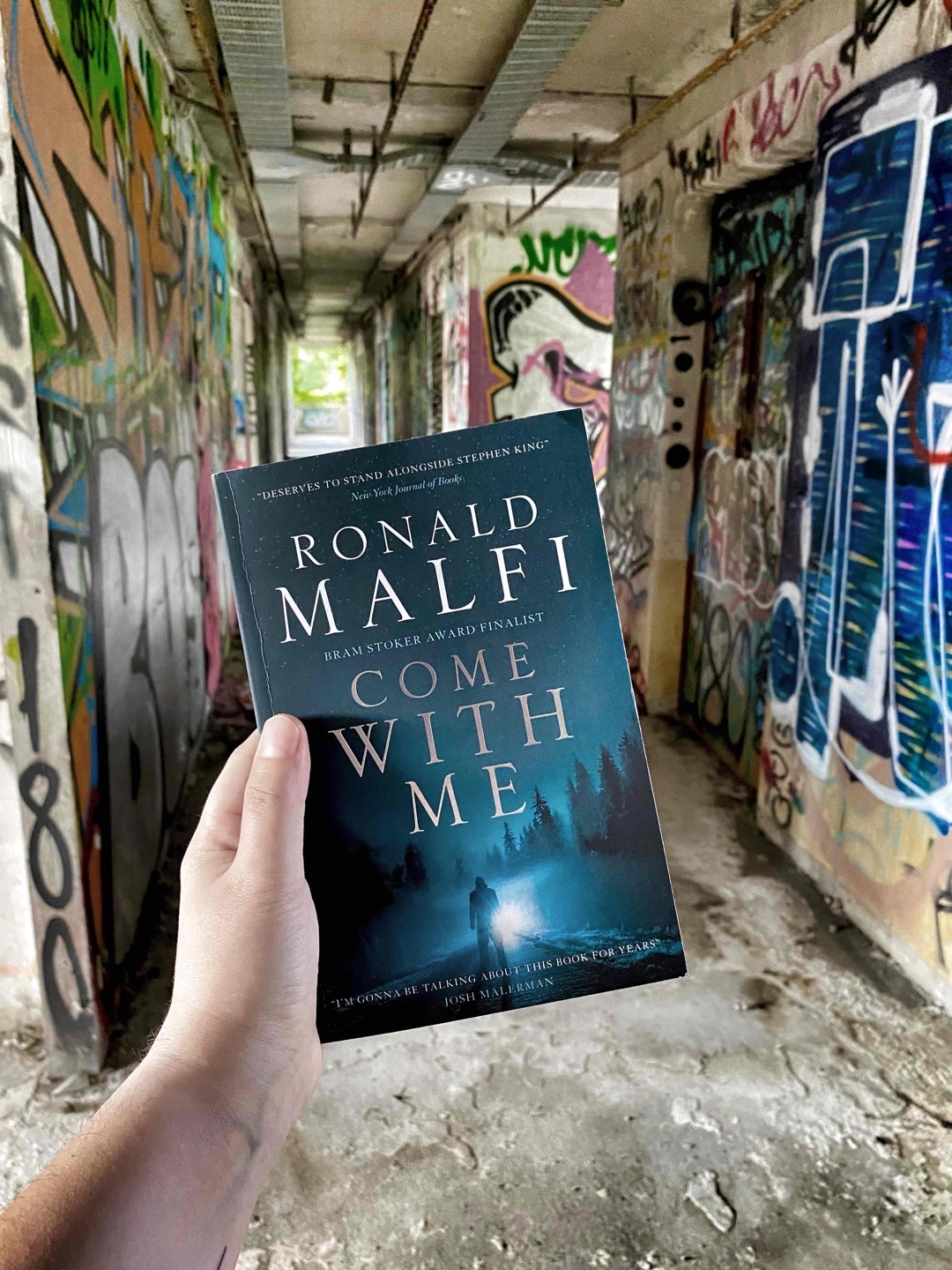 We haunt ourselves. 