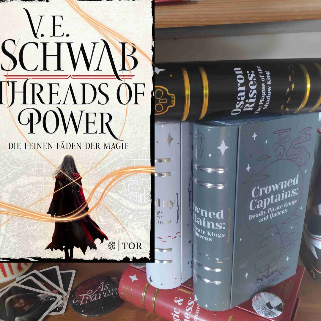 VE Schwab gelingt mit diesem Buch das fast Unmögliche. Sie taucht wieder ein in die vier Londons mit ihrer unterschiedlich ausgeprägten Magie. Sie gibt uns neue Abenteuer mit geliebten alten Charakteren. Sie führt neue Personen ein, die von Anfang an voll entwickelt sind. Sie bringt alles in Position für diese neue Trilogie, und lässt es trotzdem so mühelos erscheinen. Und dabei webt sie einen Zauber, der einen von Anfang an gefangen hält.