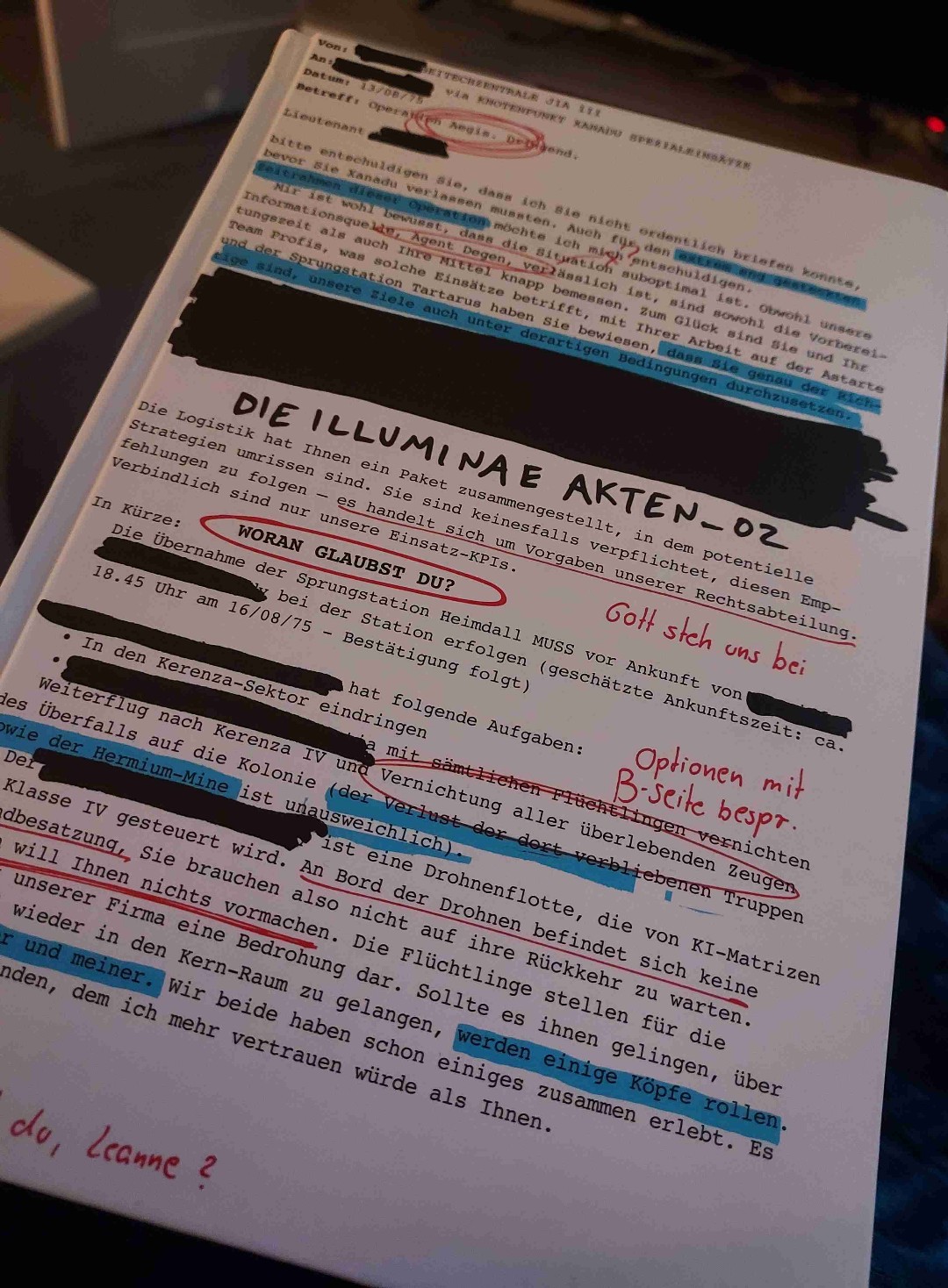 Das Buch liest sich wirklich wie ein Kinofilm 😬