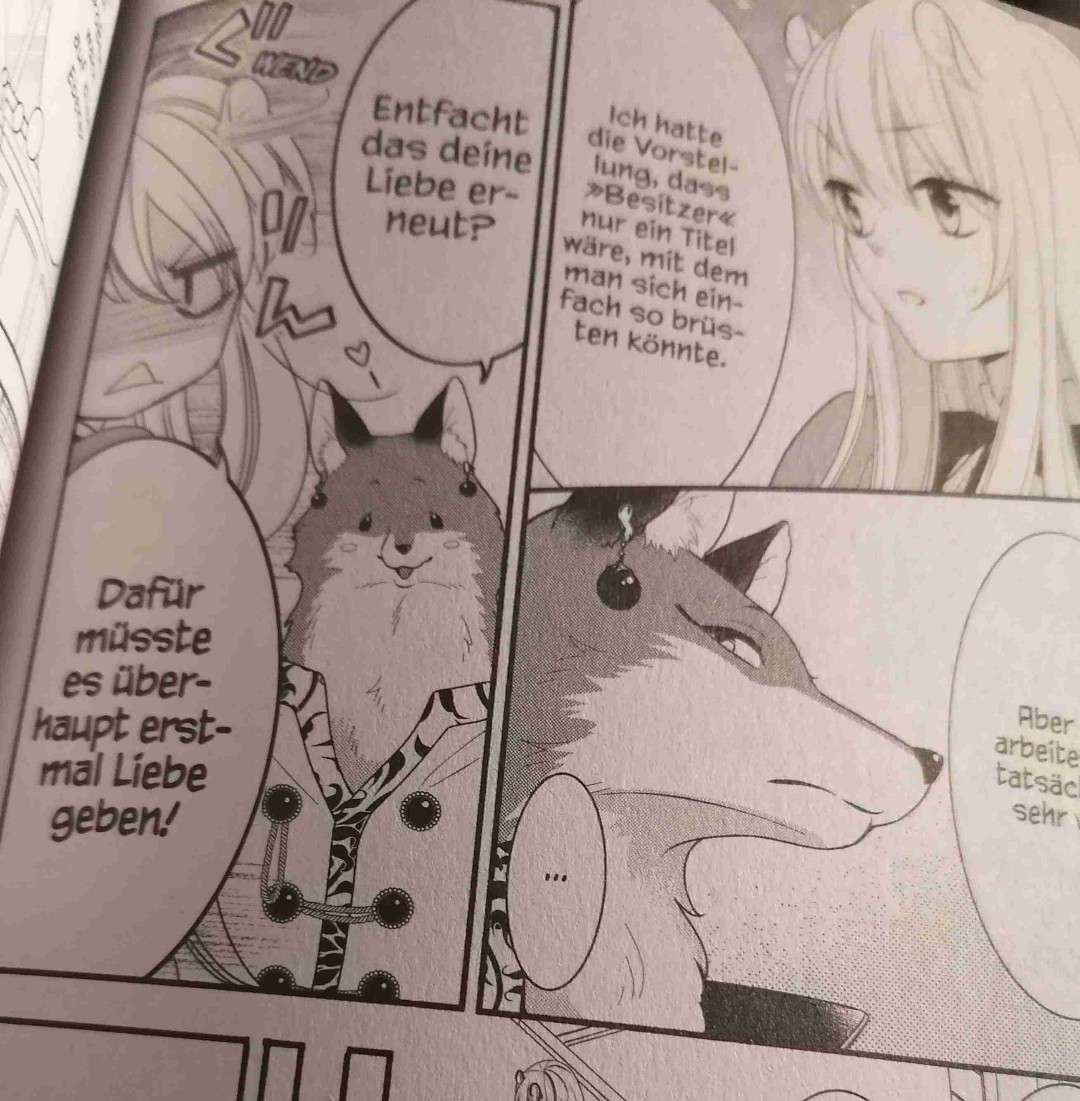 Erst war ich mir nicht sicher, ob ich mit der Fuchsgestalt klar komme aber ich hatte null Probleme. Der Zeichenstil ist mega süß und die Story echt interessant.