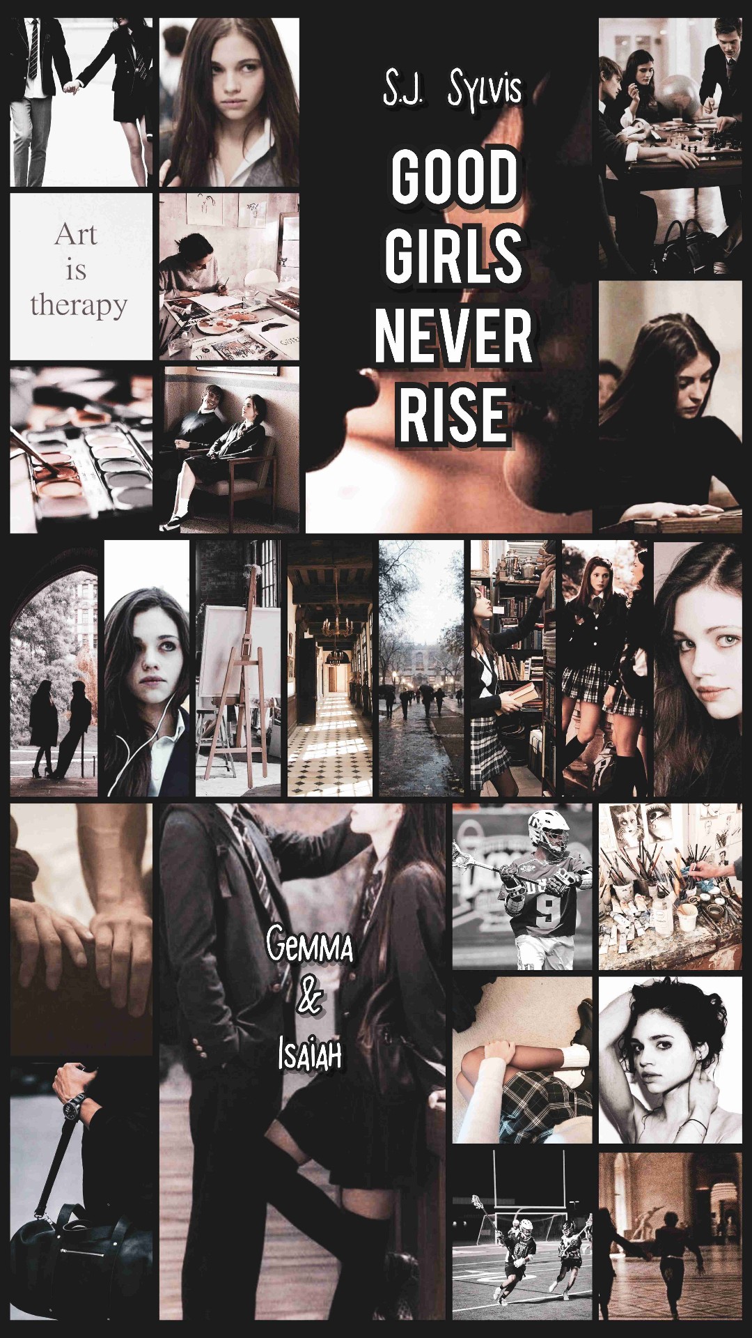 Tropes:
– dark (trauma)
– sad girl
– sports Romance (lacrosse)
– good girl x bad boy
– bully romance vibes at first (but it‘s not a bully romance)
– popular guys “rule“ the school
– opposites attract
– boarding school