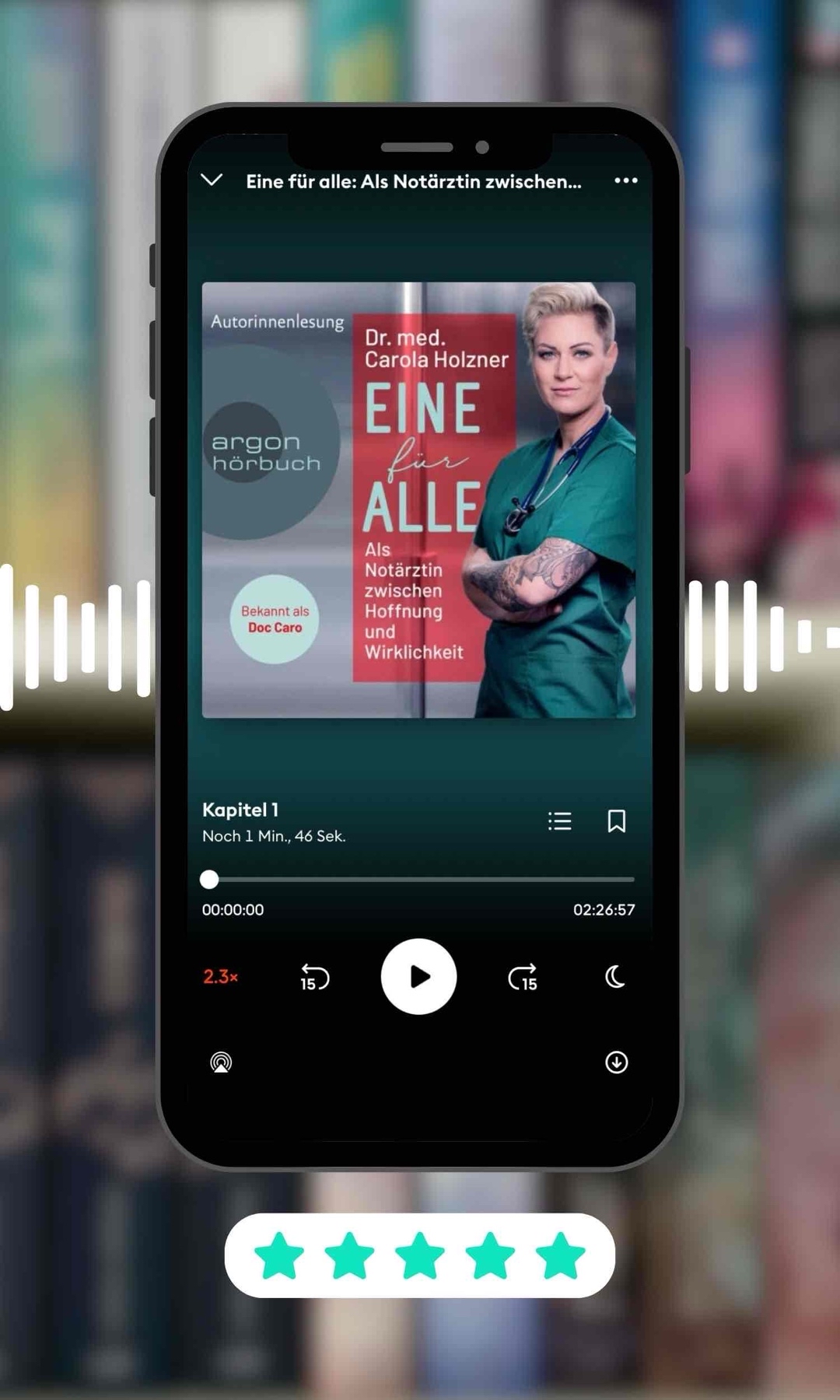 Ein absolut ehrliches Buch, das tiefe Einblicke in den Beruf einer Notärztin bietet