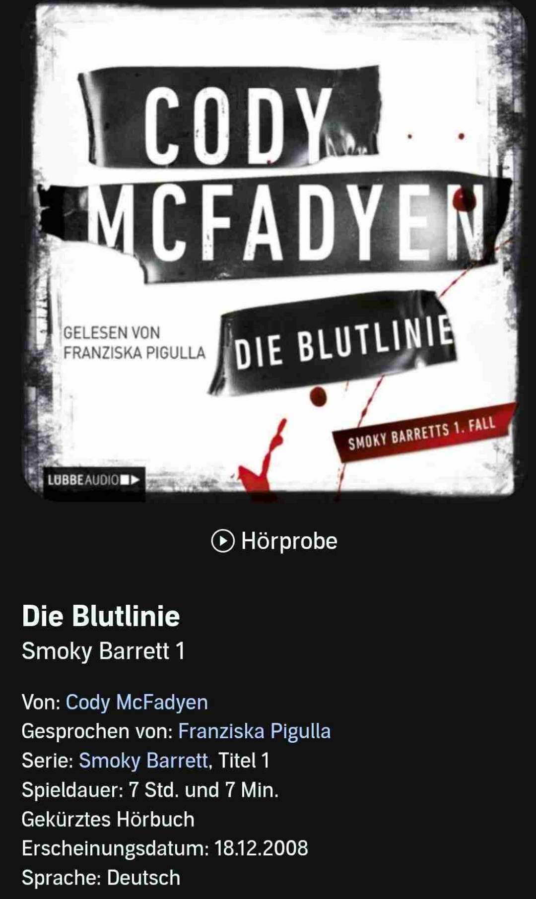 Ich konnte gar nicht aufhören zu hören 🥰