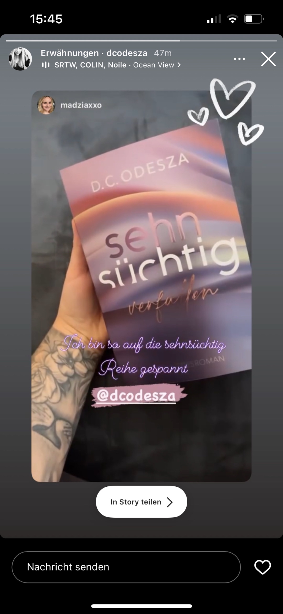 Tolles Buch 😉
Wenn man auf sehr viel spice 🌶️ steht ist man bei der sehnsüchtig Reihe definitiv richtig !