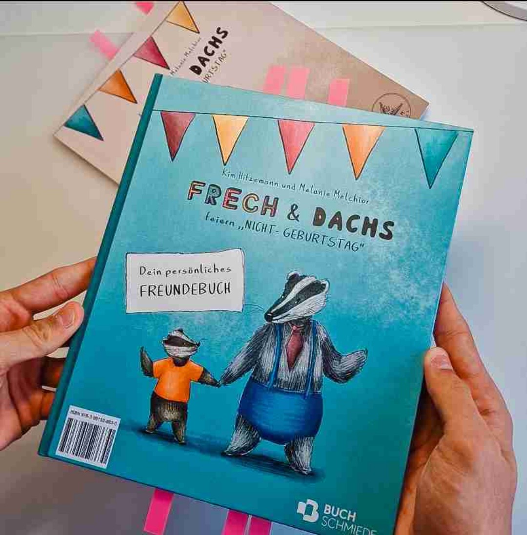 Das wunderbare neue „Frech und Dachs“ Wendebuch.