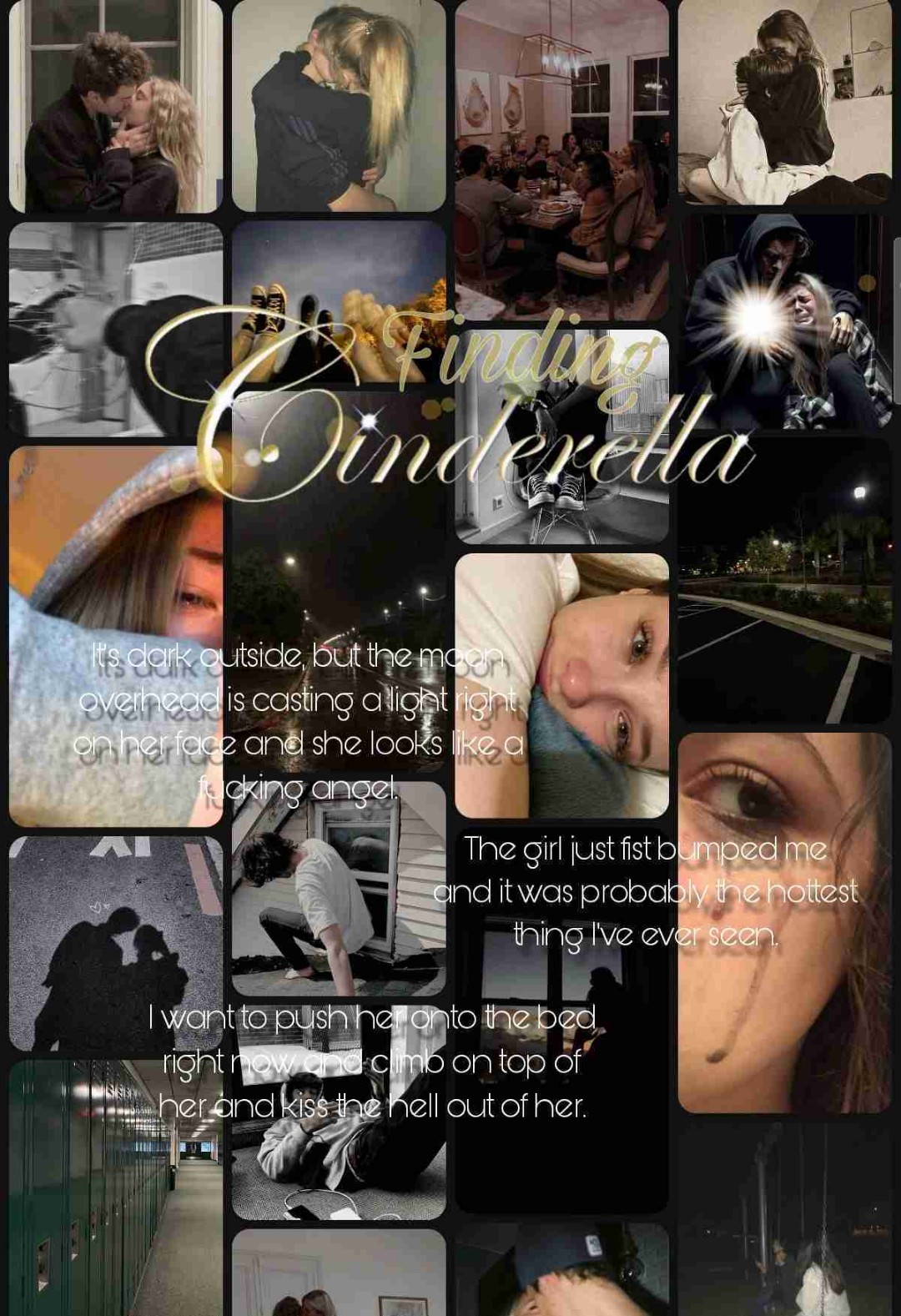 "It’s dark outside, but the moon overhead is casting a light right on her face and she looks like a fucking angel." ☆☆☆☆/5