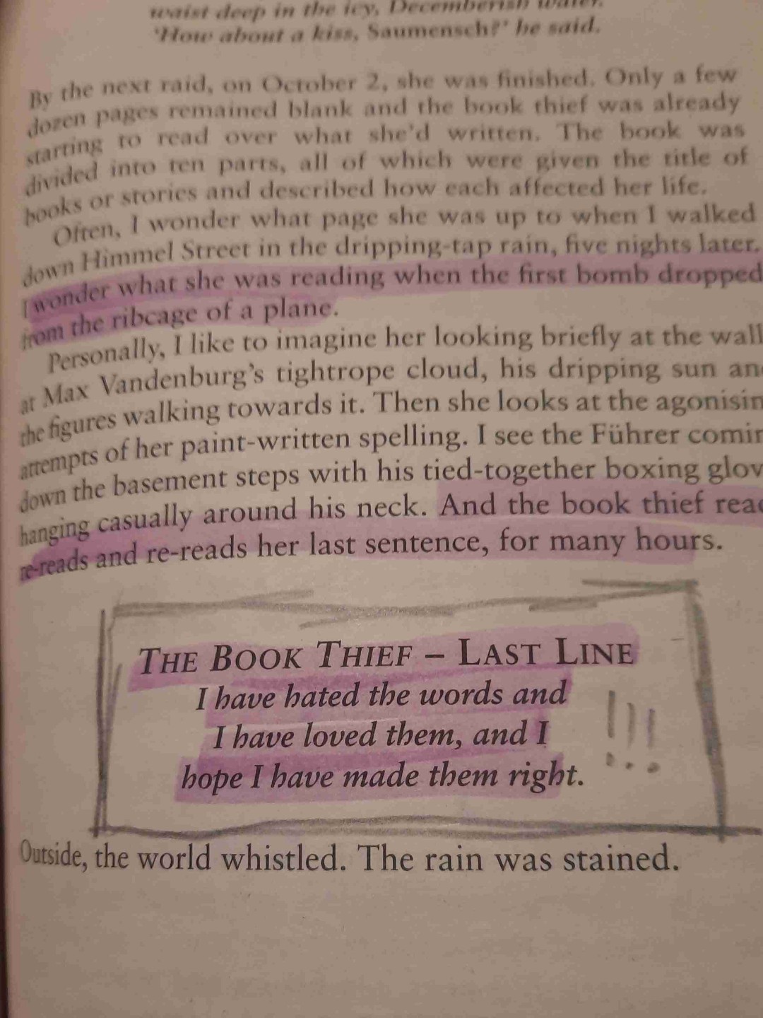 absolutly devastating book, incredibly written