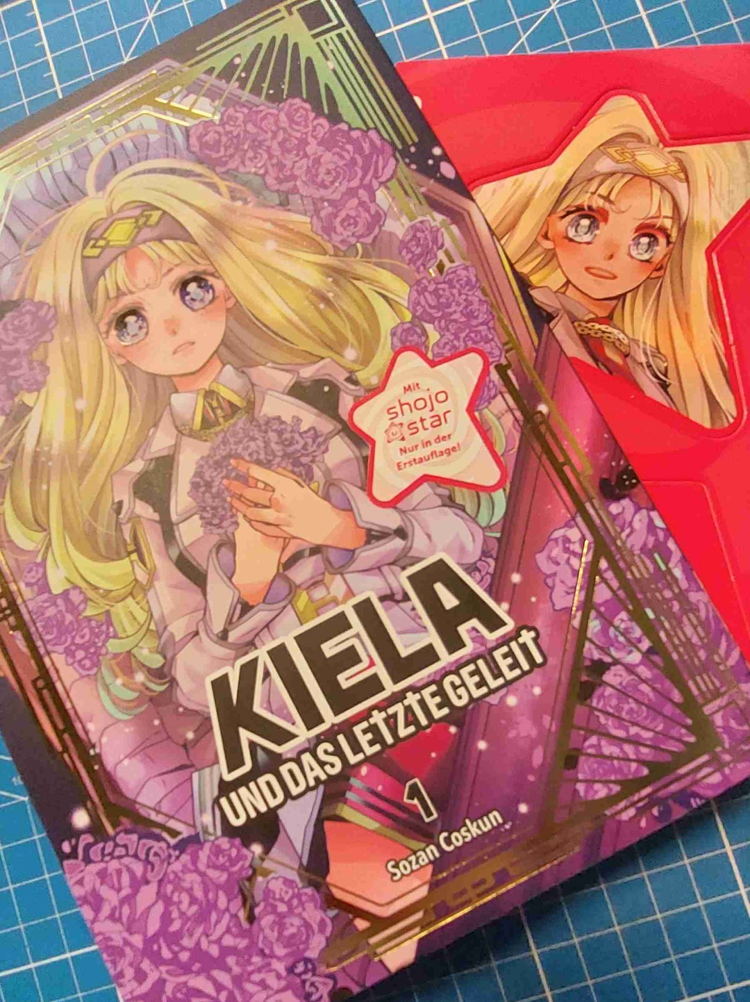 Ich hab lange gebraucht ihn endlich zu lesen (auch weil Band zwei ja noch auf sich warten lässt)
UND natürlich endet Band 1 mit einem Cliffhanger
Alles in allem: ich will mehr! Kiela ist mir sofort ans Herz gewachsen (verzeihung fürs Wortspiel) und Elio find ich noch unsympathisch, ich hoffe auf Besserung
Zeichnerisch habe ich selten was schöneres gesehen!! *~*
Ich warte dann weiter auf Band 2