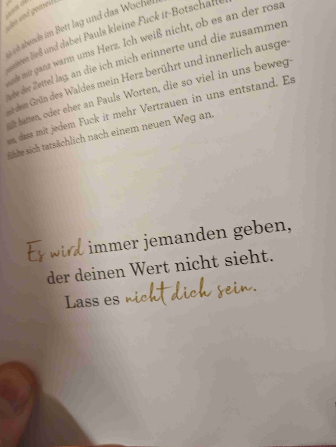 Therapie ohne das man es direkt merkt
