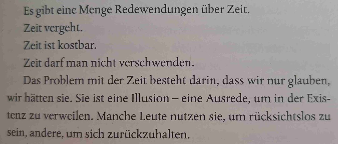 Ein Einblick in eine andere Realität.