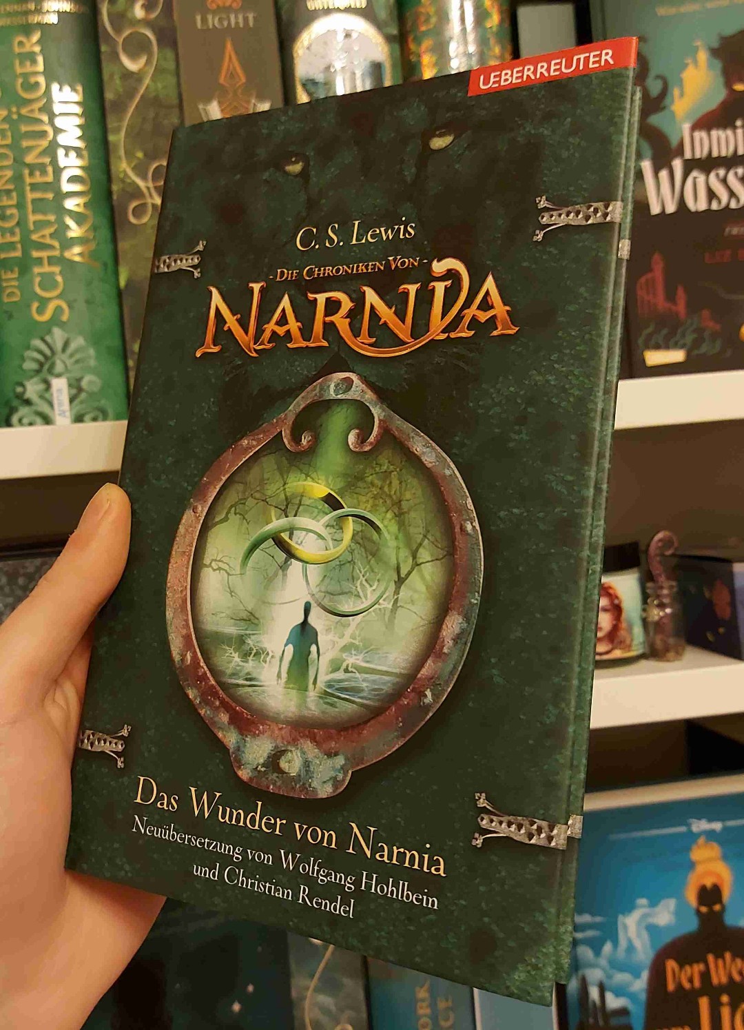 🦁💍 "Narnia, Narnia, Narnia, erwache. Liebe. Denke. Sprich. Seid wandelnde Bäume. Seid sprechende Tiere. Seid heilige Wasser." 💍🦁