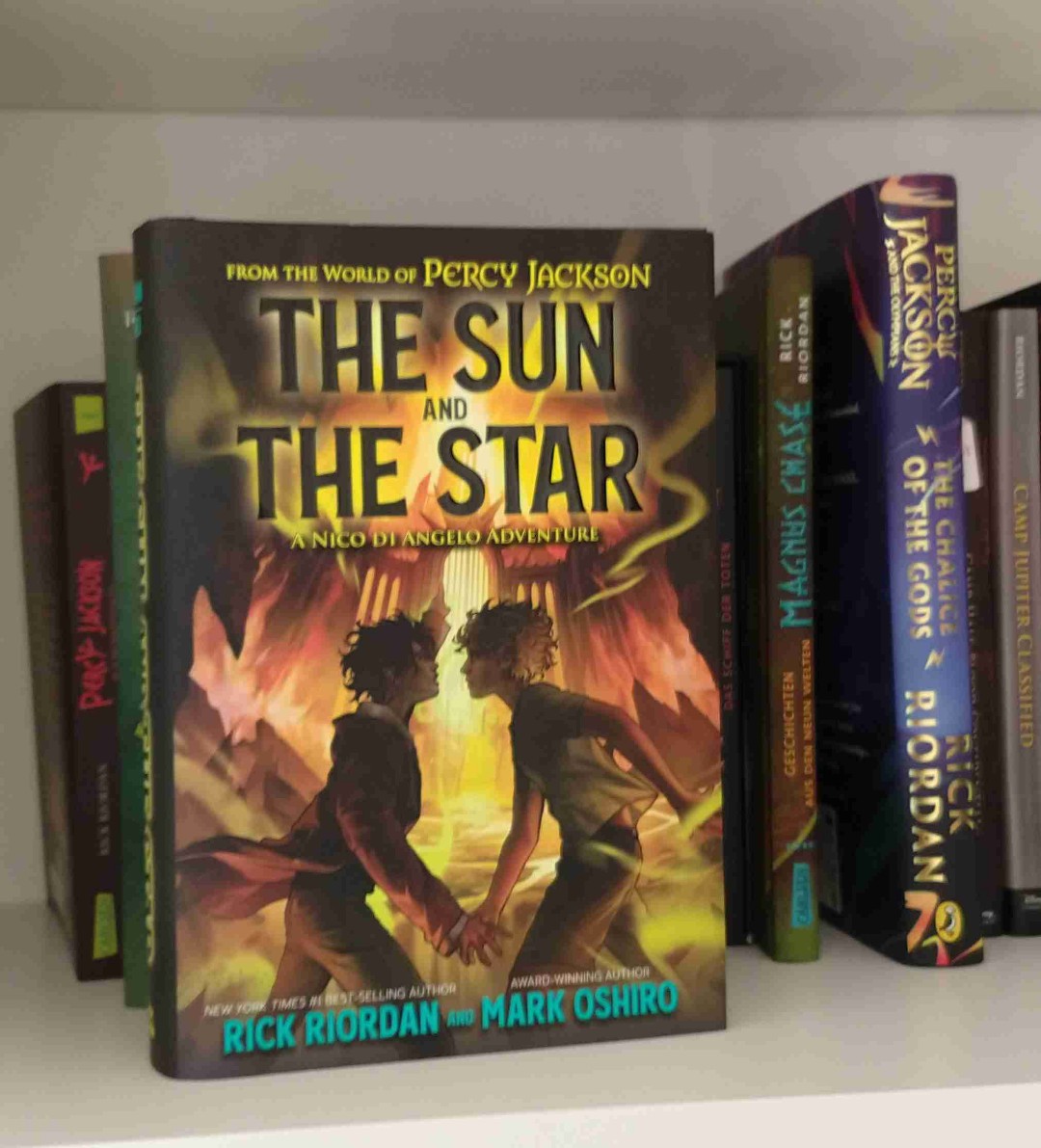 Rick Riordan glänzt wie immer.