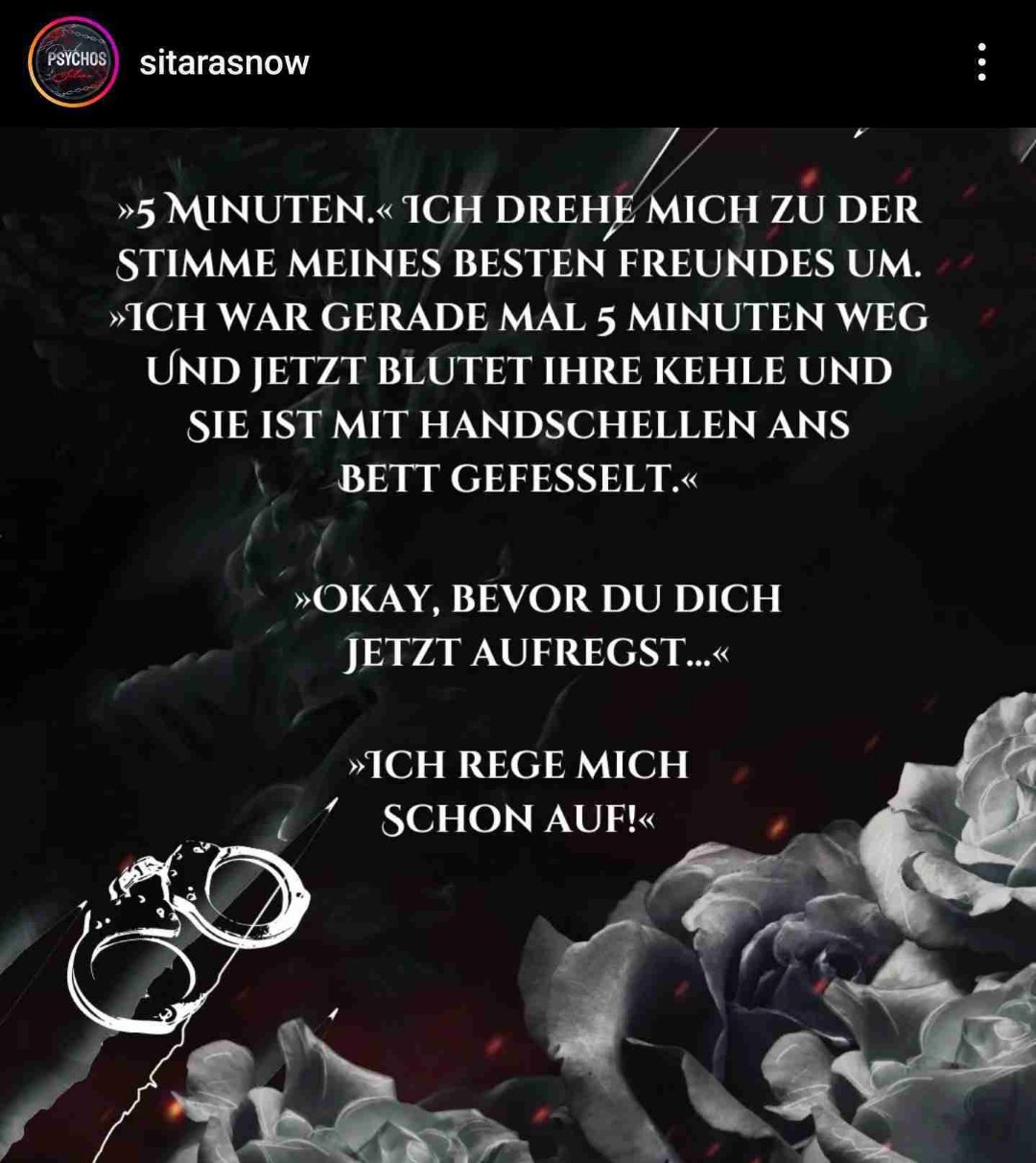 "So viel Spaß mit Geisteskranken hatte ich das letzte Mal, als ich beim Tequila trinken Salz und Koks verwechselt habe und ein Pop-up mir gesagt hat, ich soll TikTok runterladen." - Mad