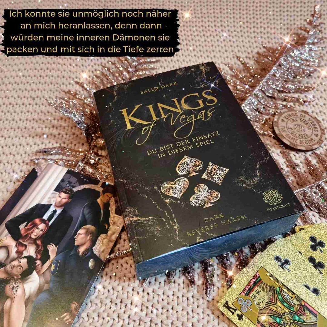 Dieses Buch bekommt eine klare Leseempfehlung von mir und ist einfach ein muss für alle Sally Dark-Fans und die, die es werden wollen. Vorallem alle Fans von Dark Reverse Harem kommen hier auf ihre kosten.  Es wird gefährlich, emotional und spicy🖤