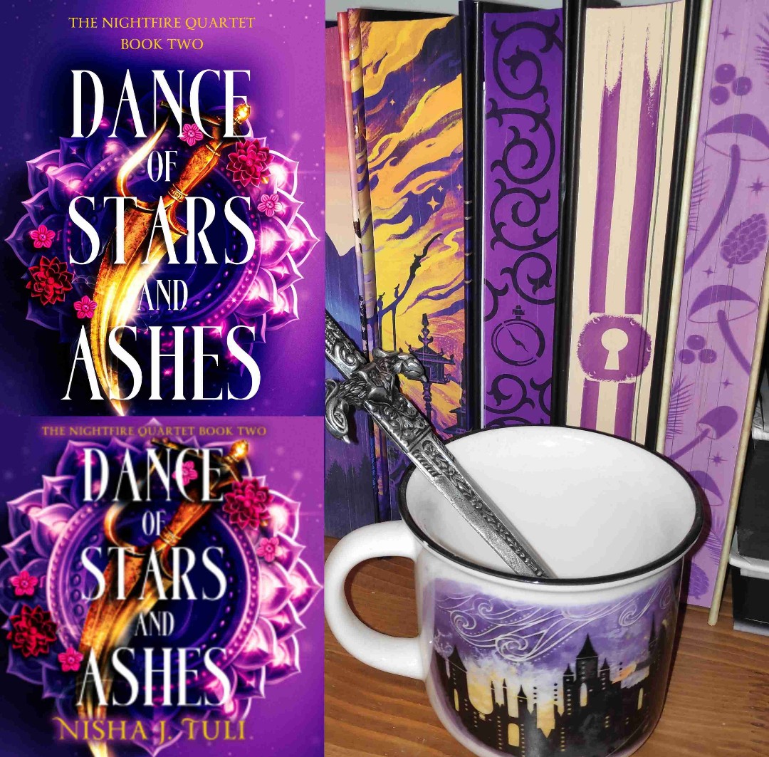 had been dying to dive into this world after book one of the Nightfire Quartet had been a success hit for me. And the beginning doesn't disappoint. There's so much found family vibe with Zarya and her people already, it warms my heart. I probably could have just followed their lives for a whole book, but of course there's also high stakes and deep secrets. Also romance and betrayal. Basically all you need for a good fantasy saga.