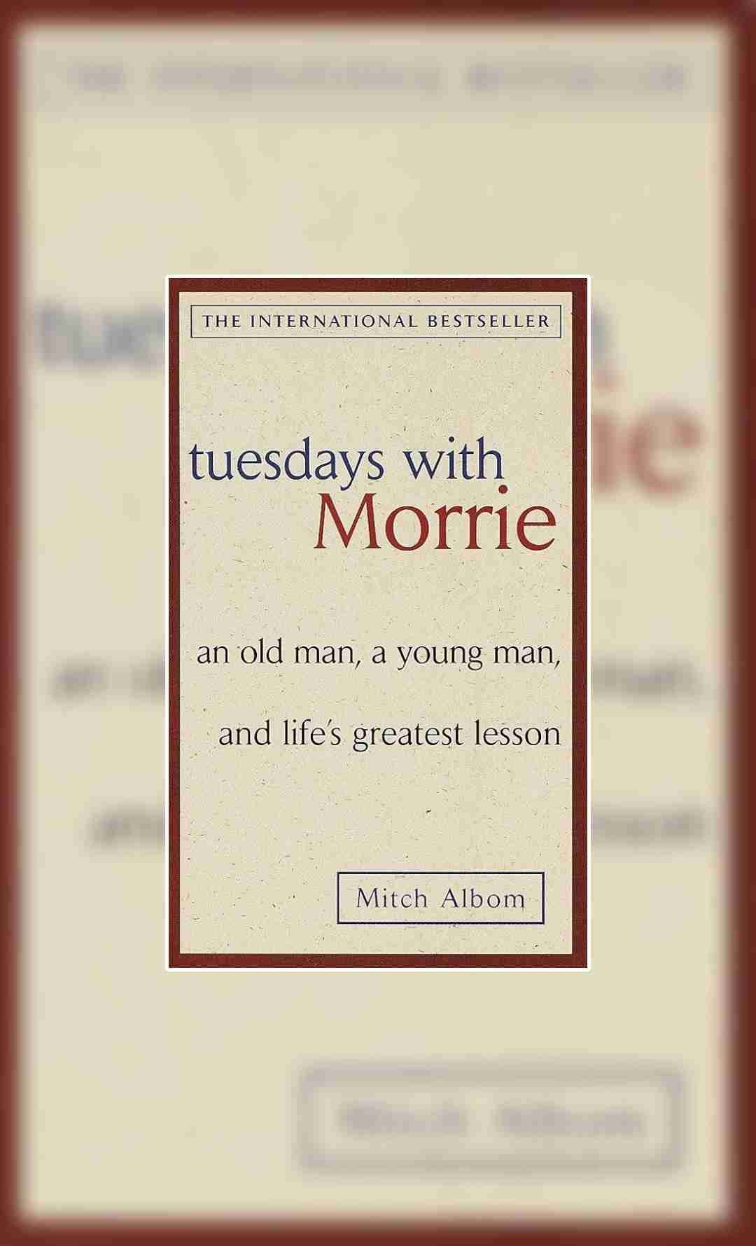 “once you learn how to die, you learn how to live.”