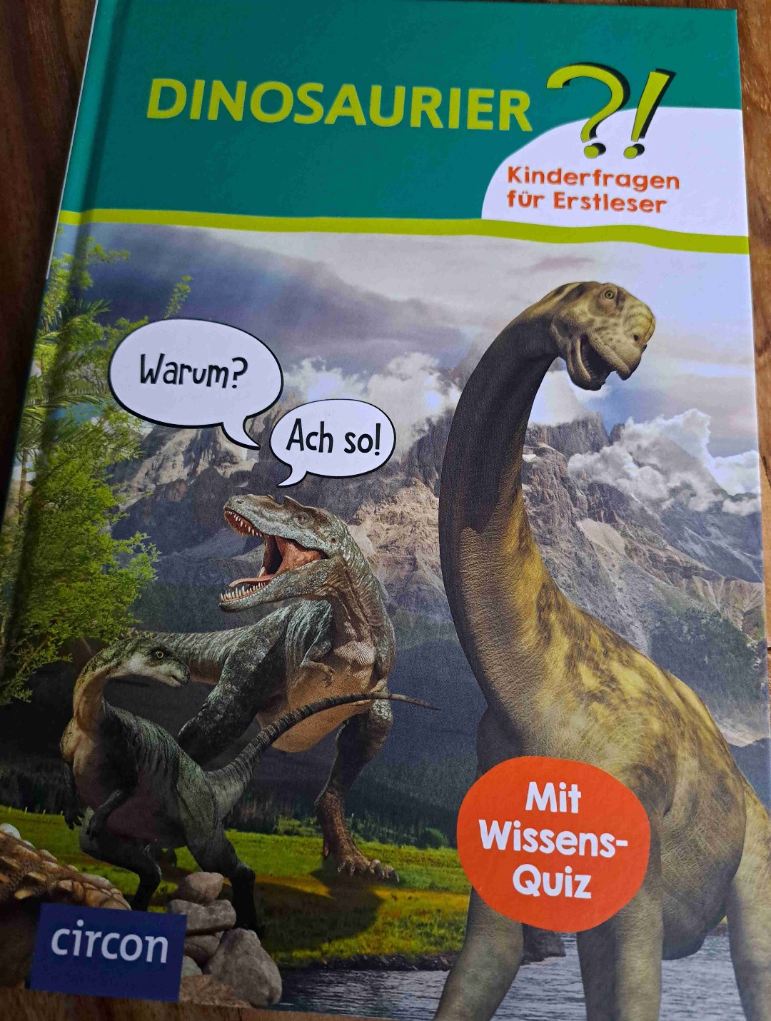 Tolles Dinosaurier-Sachbuch für geübte Erstleser*innen