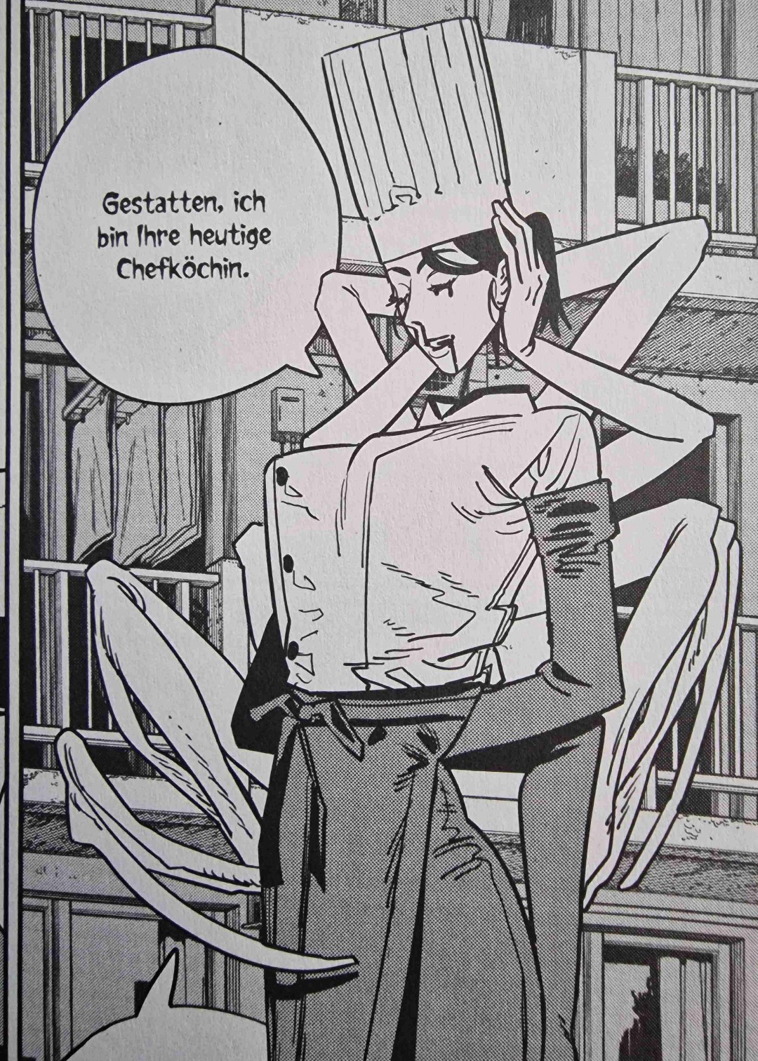 Das Mahl ist serviert