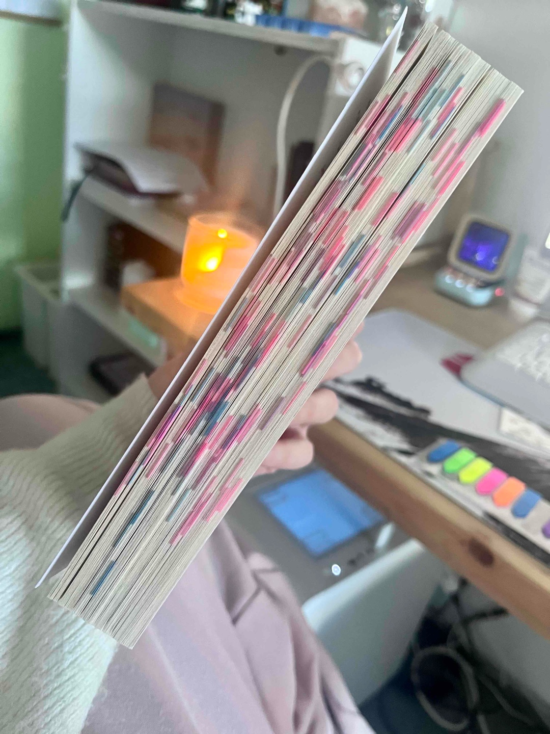 Evidence of my love for this book 🌈