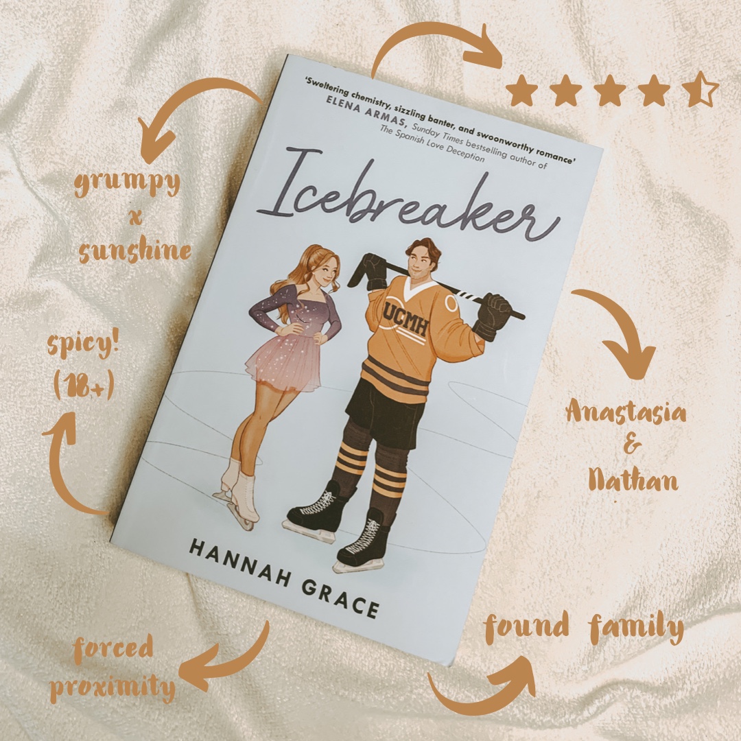 cebreaker ist eine cosy, comfy (,stellenweise sehr spicy) Hockey-Romance, welche sich flüssig weglesen lässt und super in die kältere Jahreszeit passt.