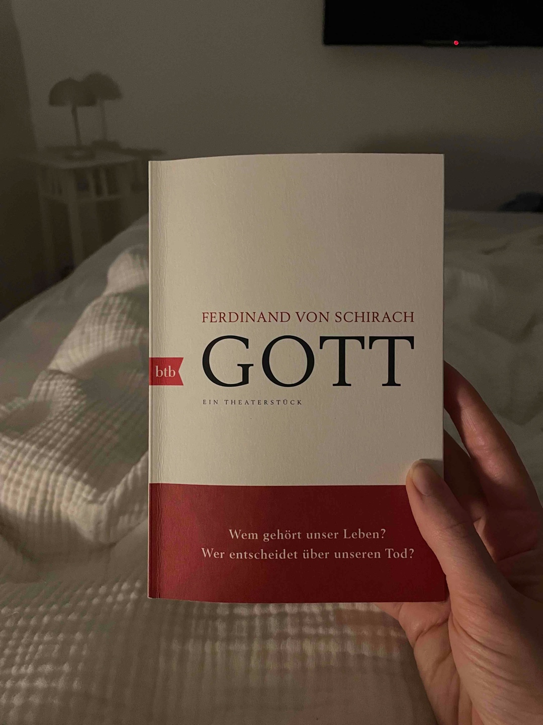 Spannende Debatte über das Recht des eigenen Todes.