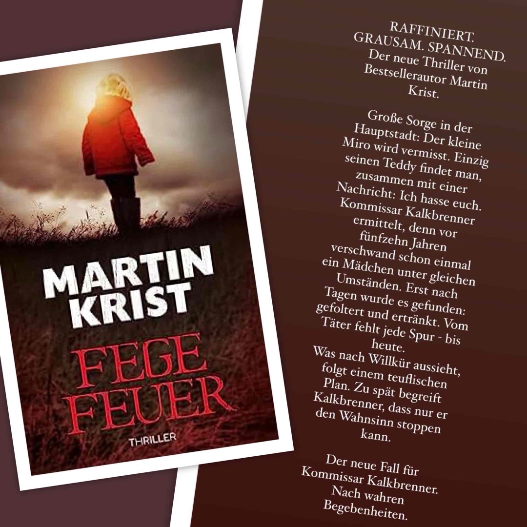 Der 10. Teil der Kalkbrenner Reihe ist wieder ein toller atmosphärischer Thriller … und es wird persönlich für Kalkbrenner