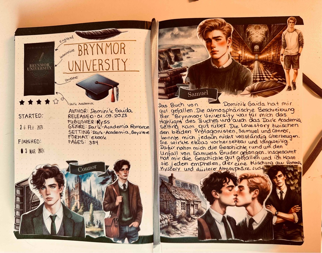 Rezension zu “Brynmoor University - Geheimnisse” von Dominik Gaida