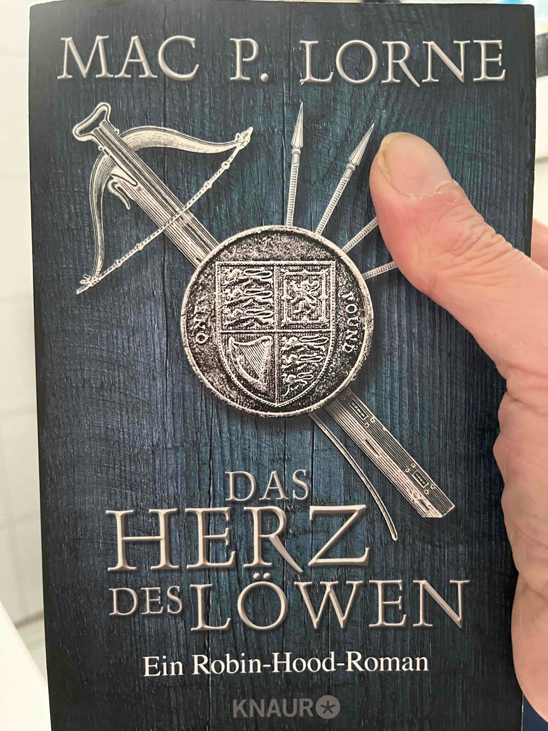 Teil zwei von fünf der Robin Hood Reihe. Toller historischer Roman der unter anderem auch die Kreuzüge beschreibt