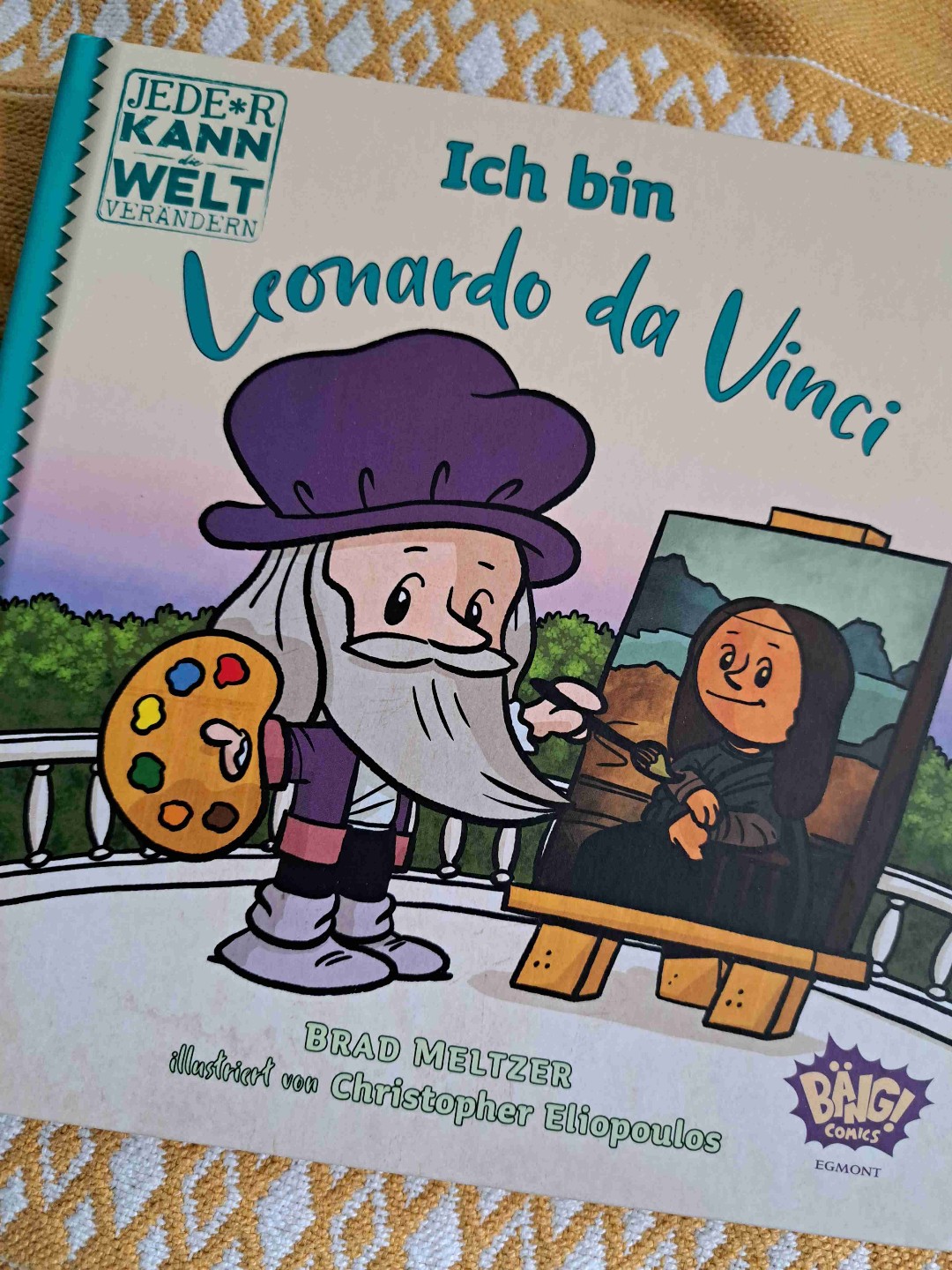 Interessante Biografie im Comic-Stil