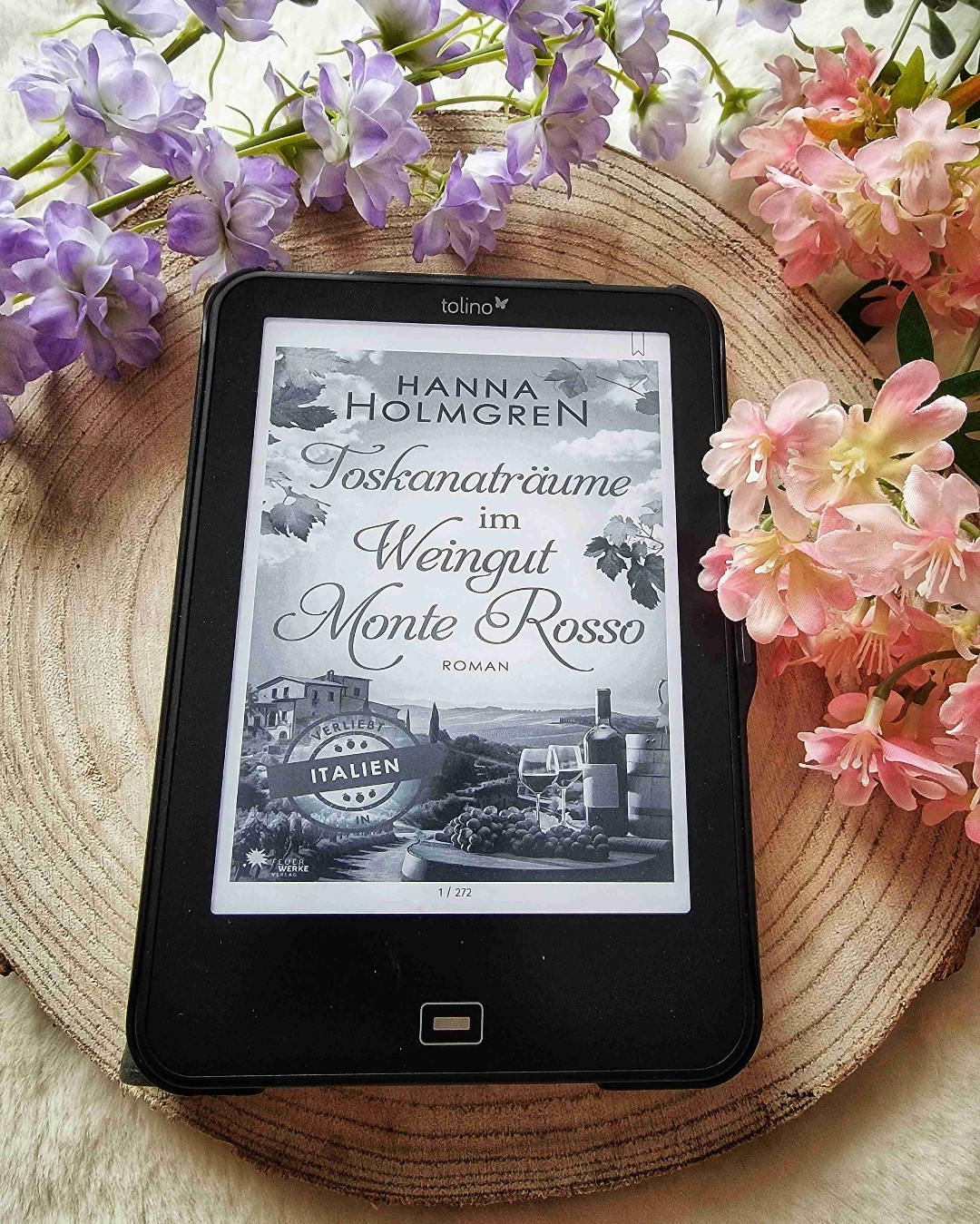Super Buch, um sich in die Toskana versetzen zu lassen und auf ein Happy End zu hoffen