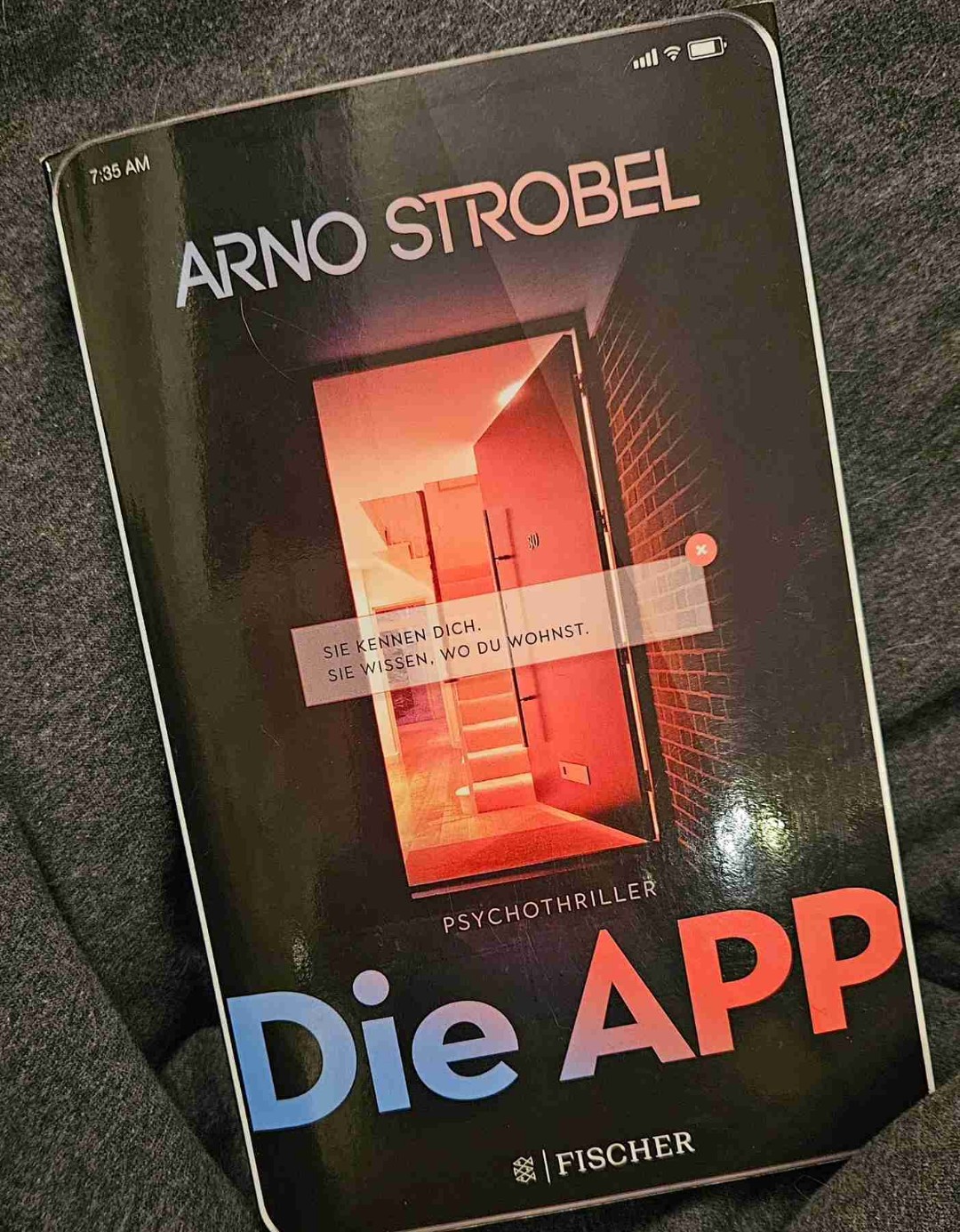 Die App war mein erstes Buch von Arno Strobel und nicht mein Letztes!