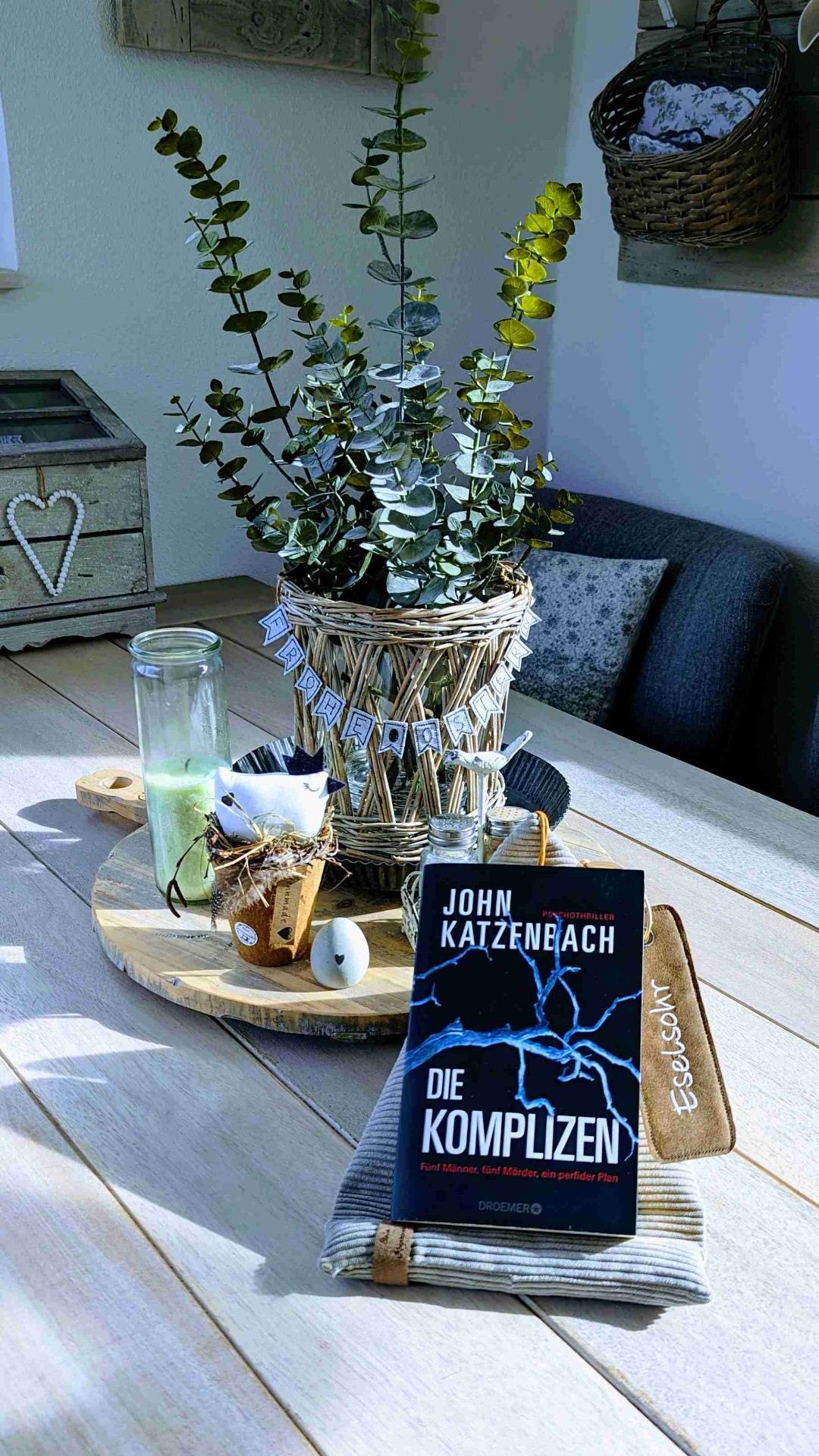 "Die Komplizen" von John Katzenbach haben es mir ehrlich nicht leicht gemacht....