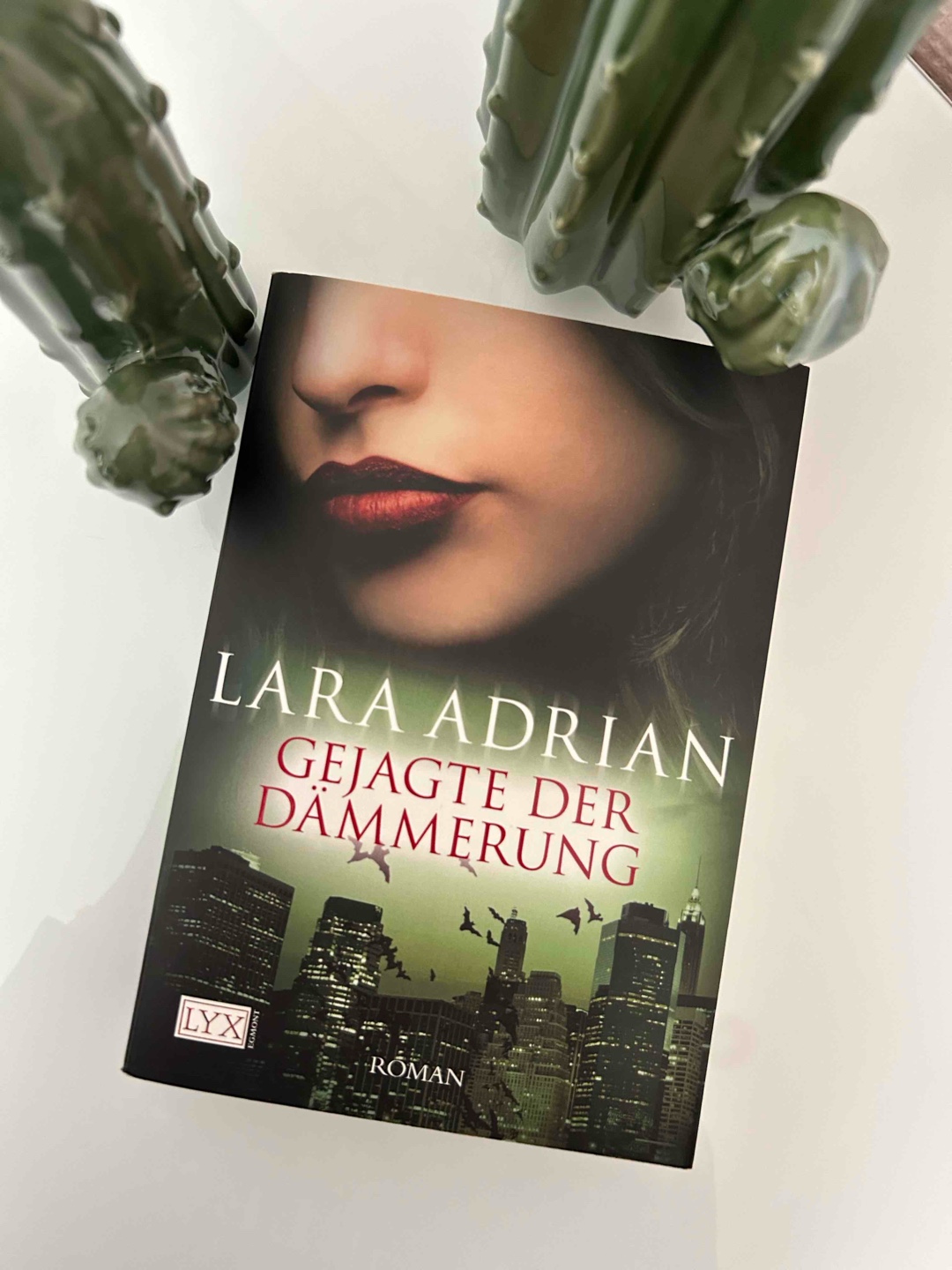 Nach langer Zeit eine Vampir Story gelesen und herausgefunden das Genre ist nichts für mich. Ich muss sagen, obwohl ich die anderen Geschichten nicht gelesen habe war der Kontext verständlich. Man brauchte etwas um reinzukommen, aber es ging und die Stellen, die kamen haben mich mitgenommen nur war nur zum Teil die Story etwas langezogen und langatmig und ich dachte mir wann kommt der Schluss. Definitiv sind Hunter und Corinne ein sehr starkes Couple Paar was mich echt verzaubert hat. Rund um eine 3,5.